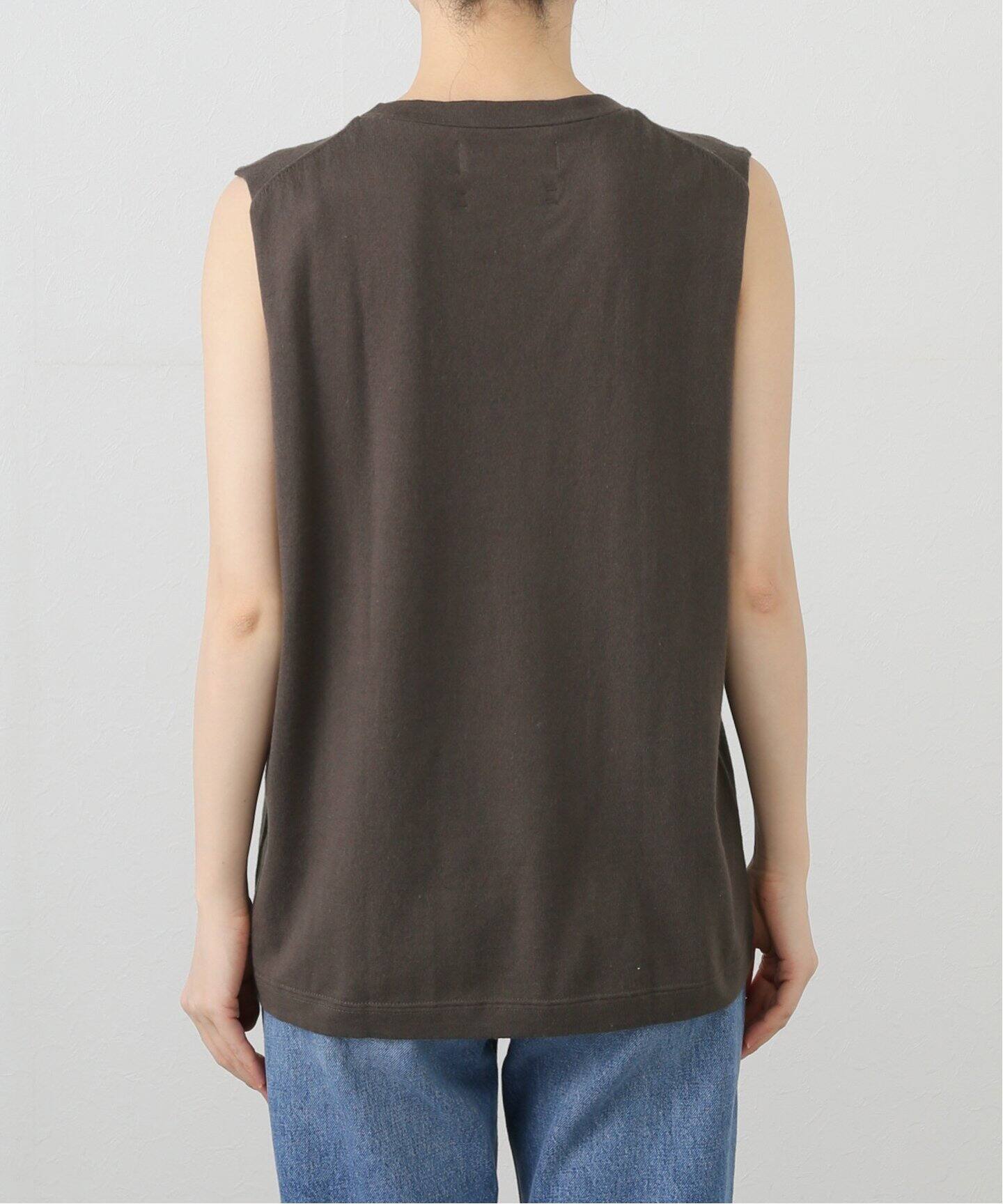 extreme cashmere チャコールグレー タンクトップ Demi-Luxe BEAMS（デミルクス ビームス）extreme cashmere / VEST