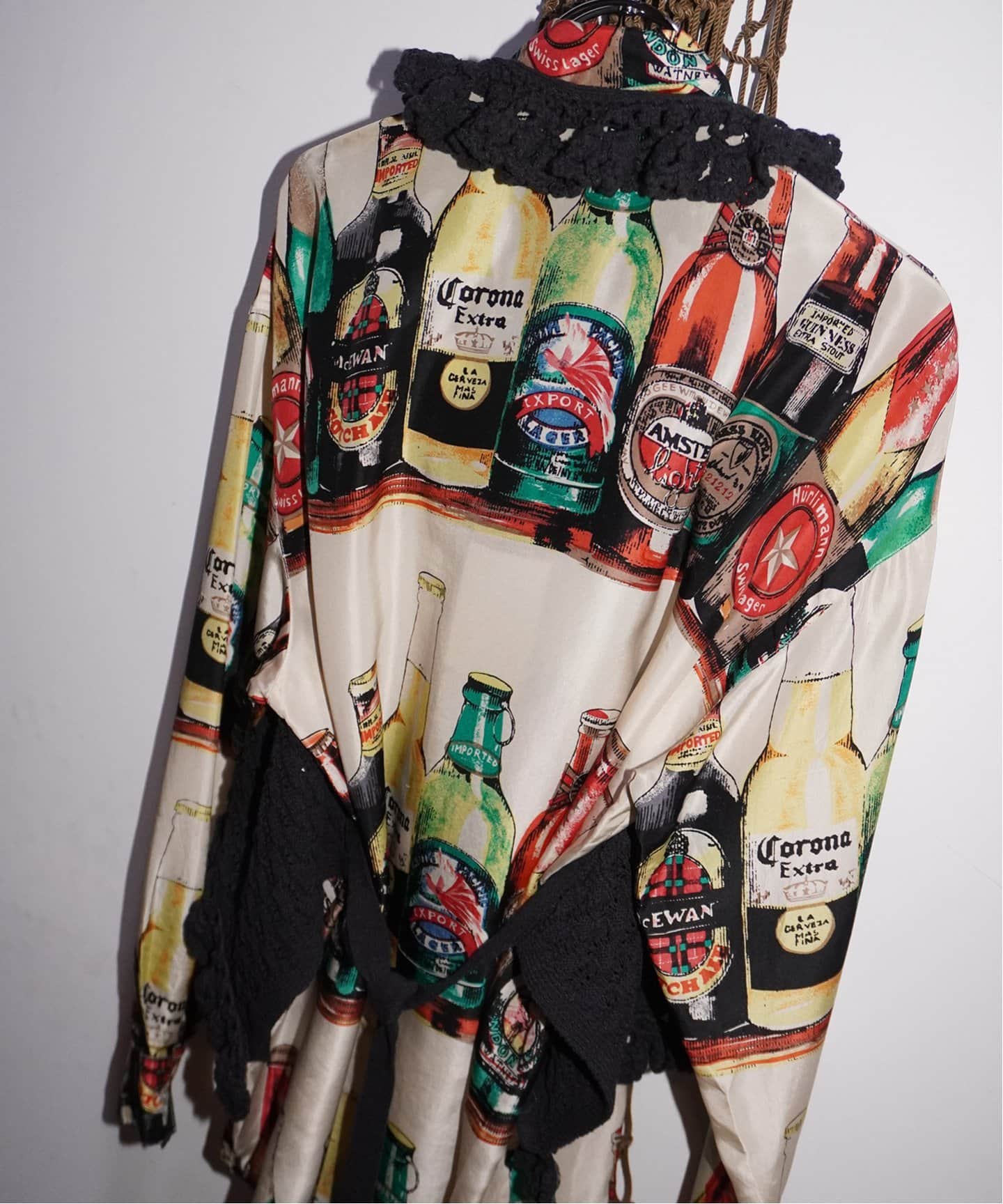 YOU LOOK GOOD×JS】フラワーモチーフビスチェプルオーバー