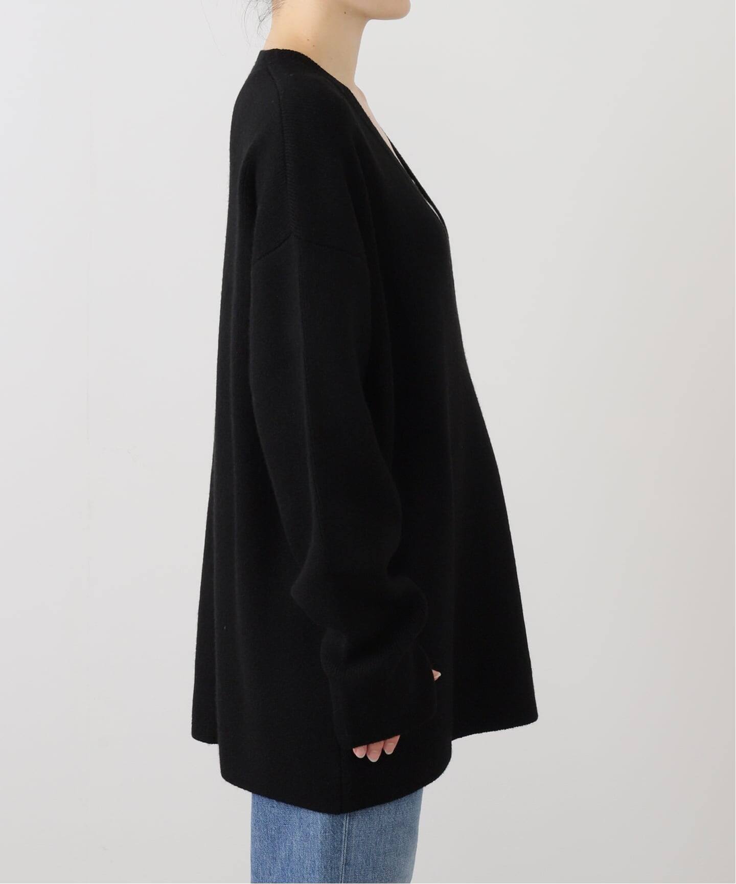 SEEALL/シーオール】DEEP V SWEATER（ニット／セーター）｜JOURNAL