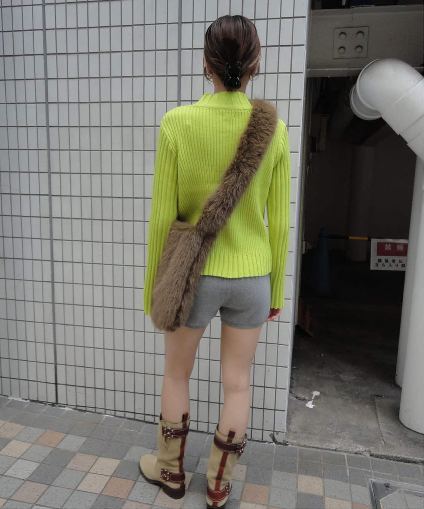 フロントジップリブニット（ニット／セーター）｜Oriens JOURNAL