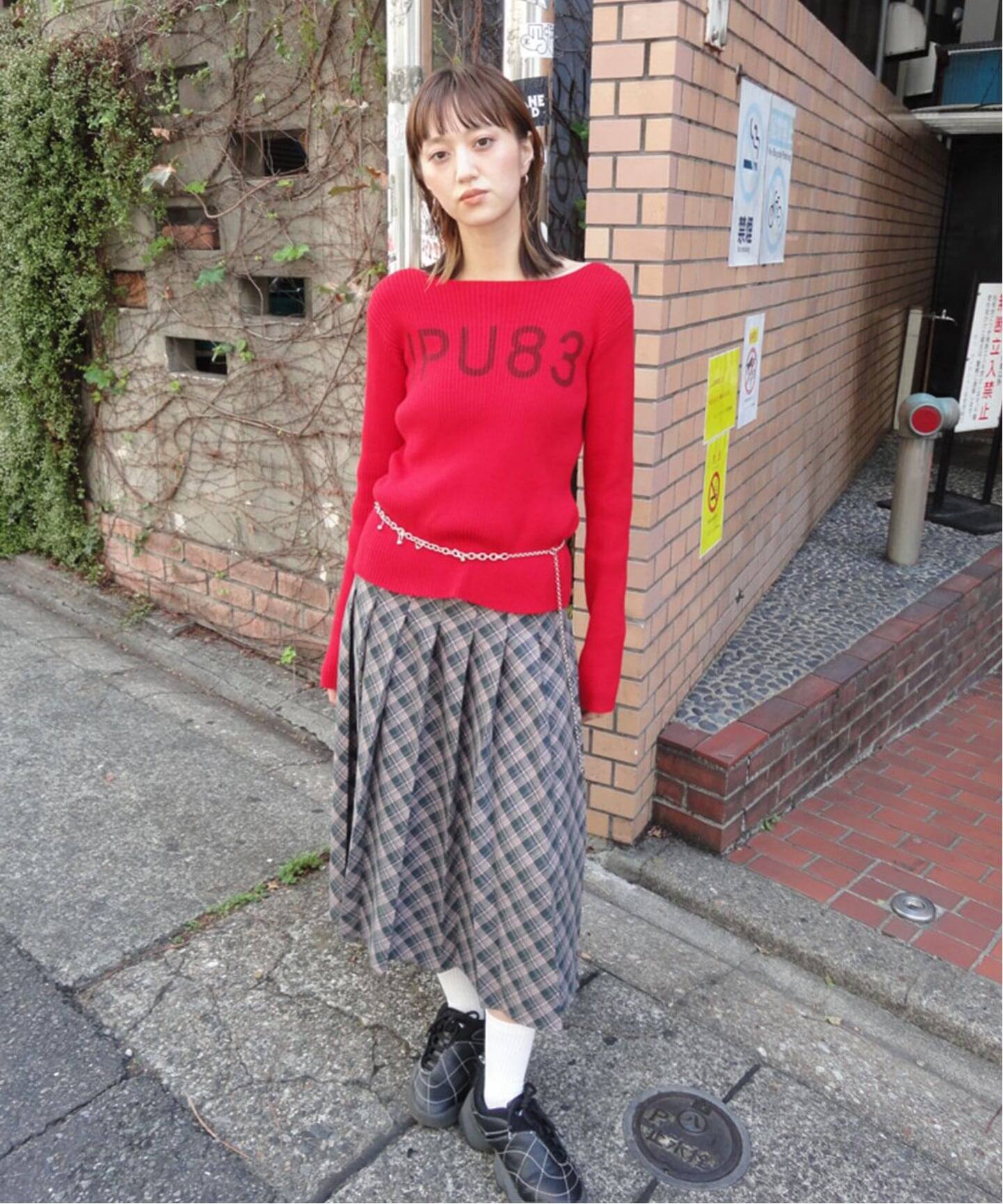 IPU83 ロゴニット（ニット／セーター）｜Oriens JOURNAL STANDARD