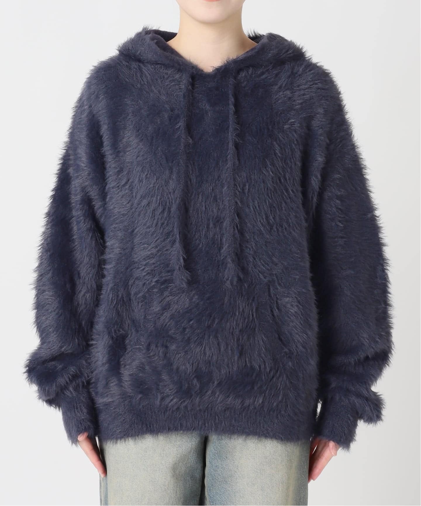 ファーファーニットフーディー（ニット／セーター）｜Oriens JOURNAL