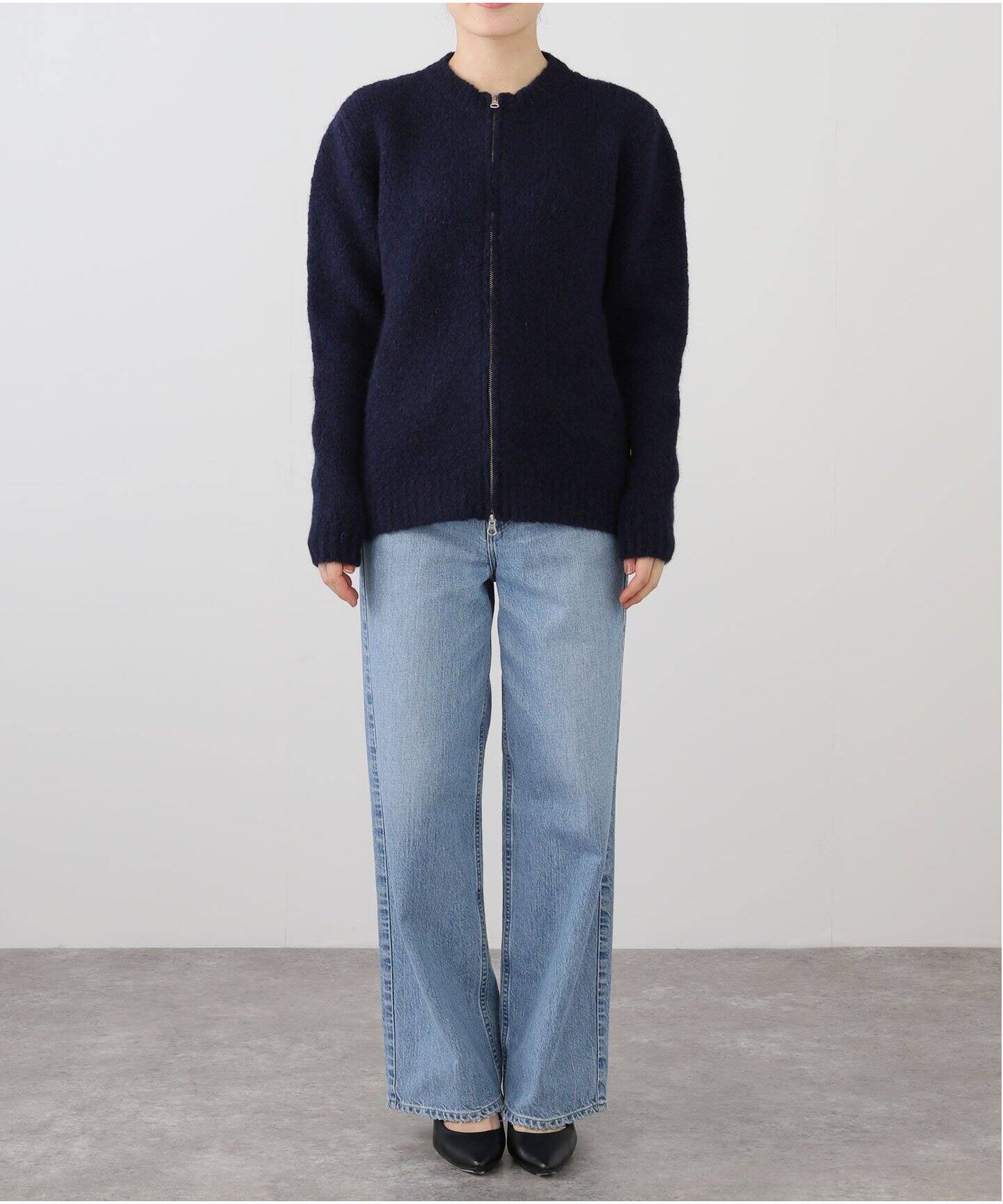 PALOMA WOOL/パロマ ウール】PLAISIR ZIP B PW24AW310A（ニット 