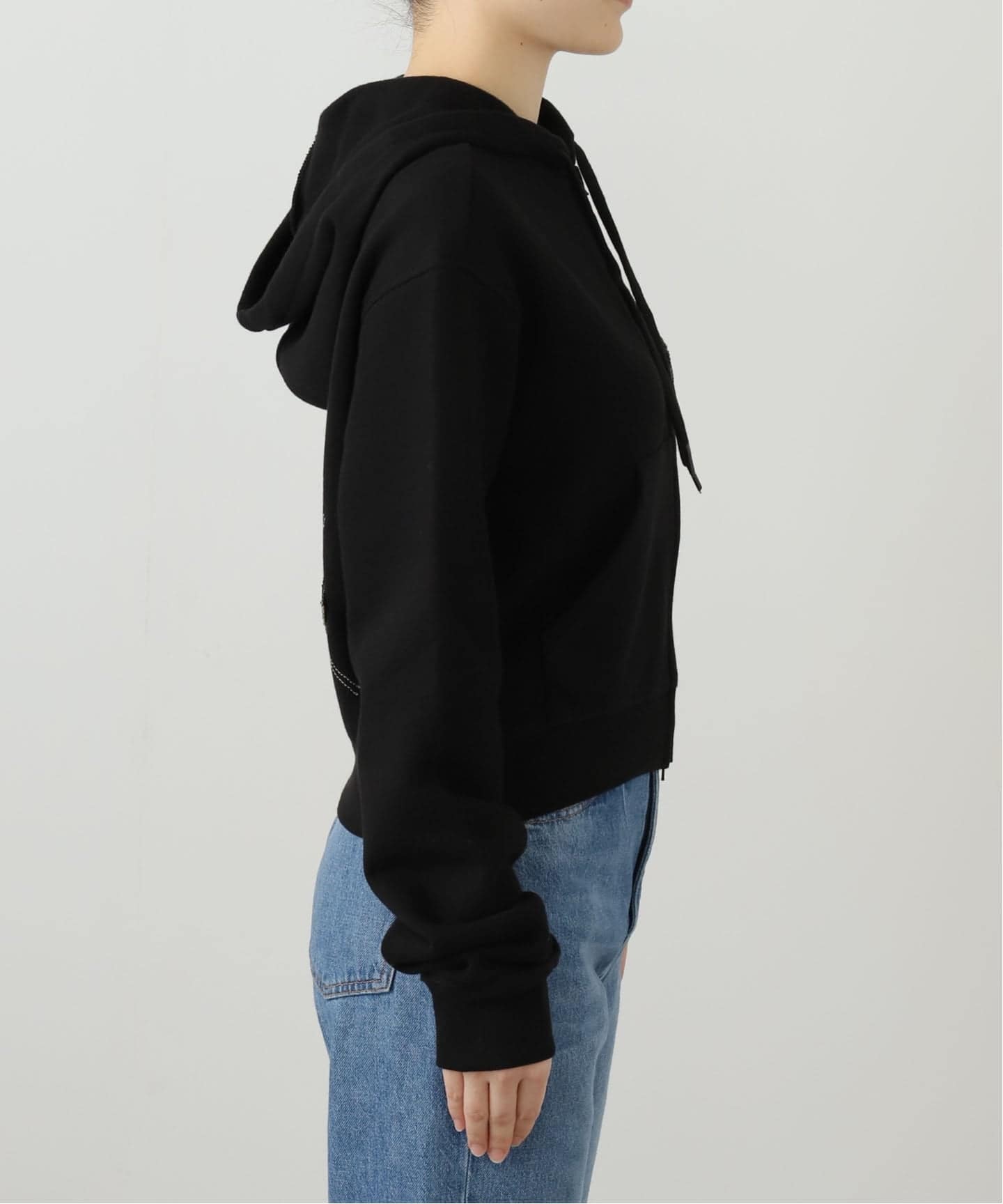 OPEN YY / オープンワイワイ】Knitted ARGYLE PATCHED HOODIE