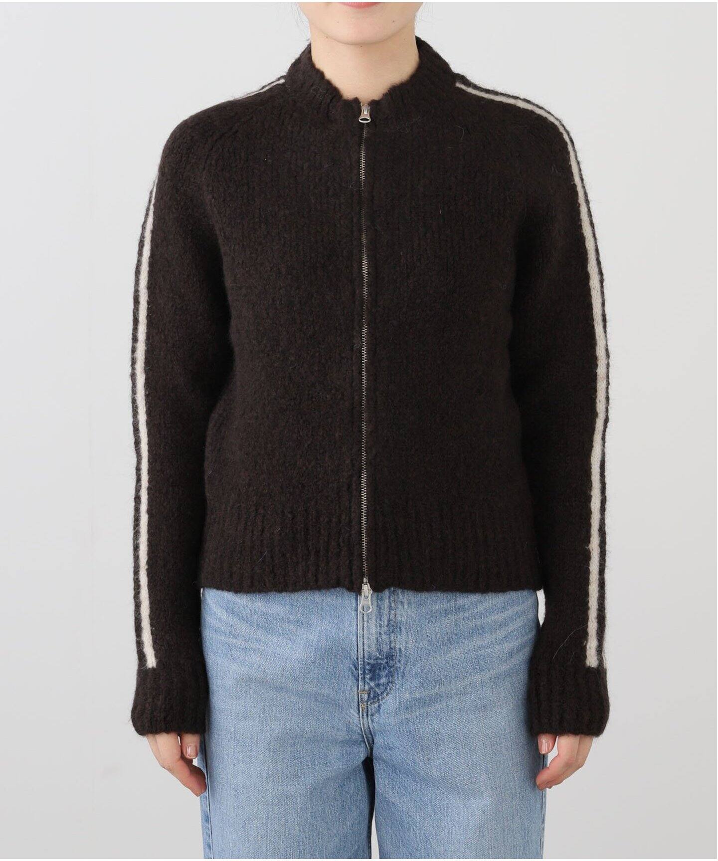 PALOMA WOOL/パロマ ウール】GRAND SLAM ZIP PW24AW108A（ニット 