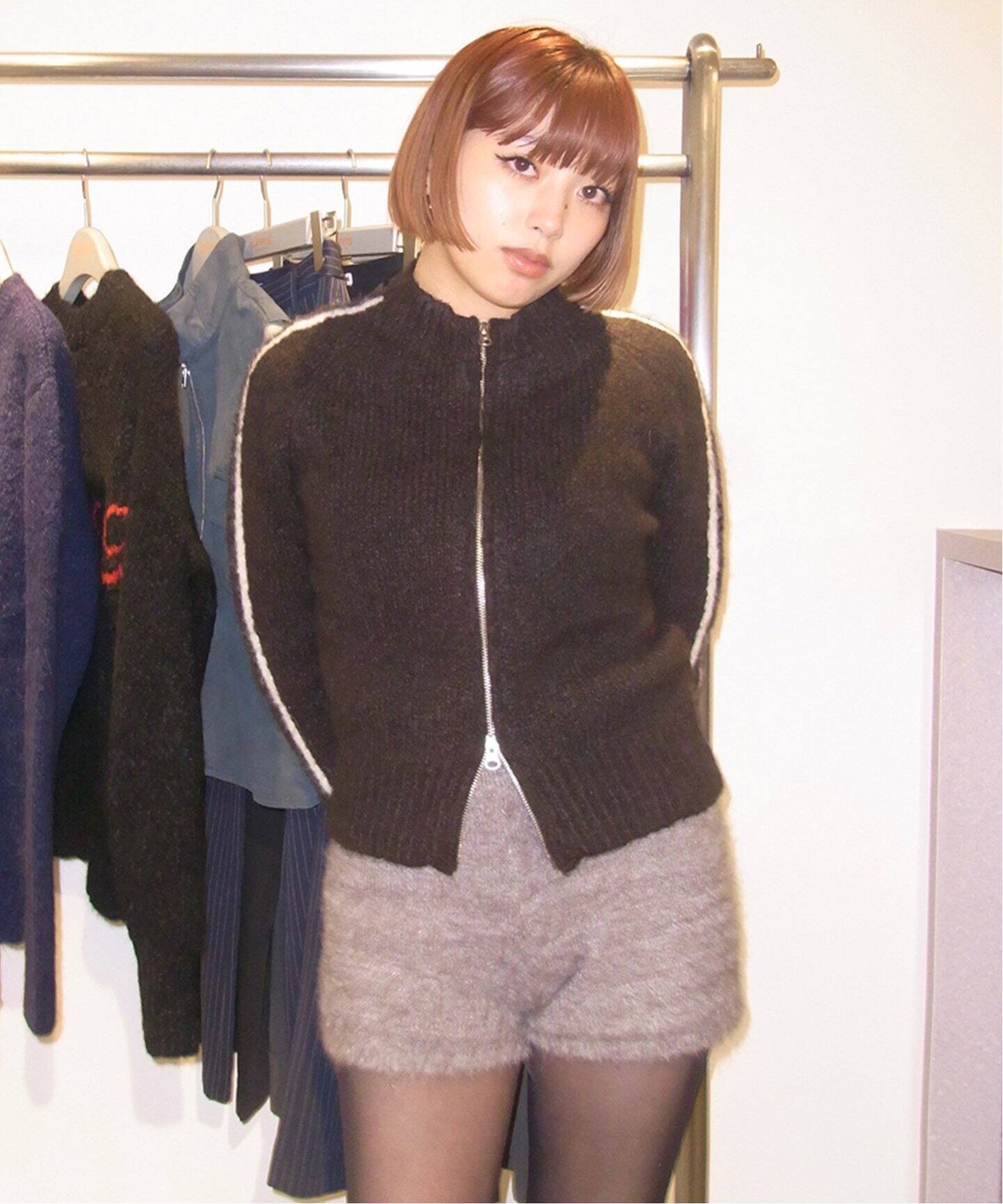 PALOMA WOOL/パロマ ウール】GRAND SLAM ZIP PW24AW108A（ニット  
