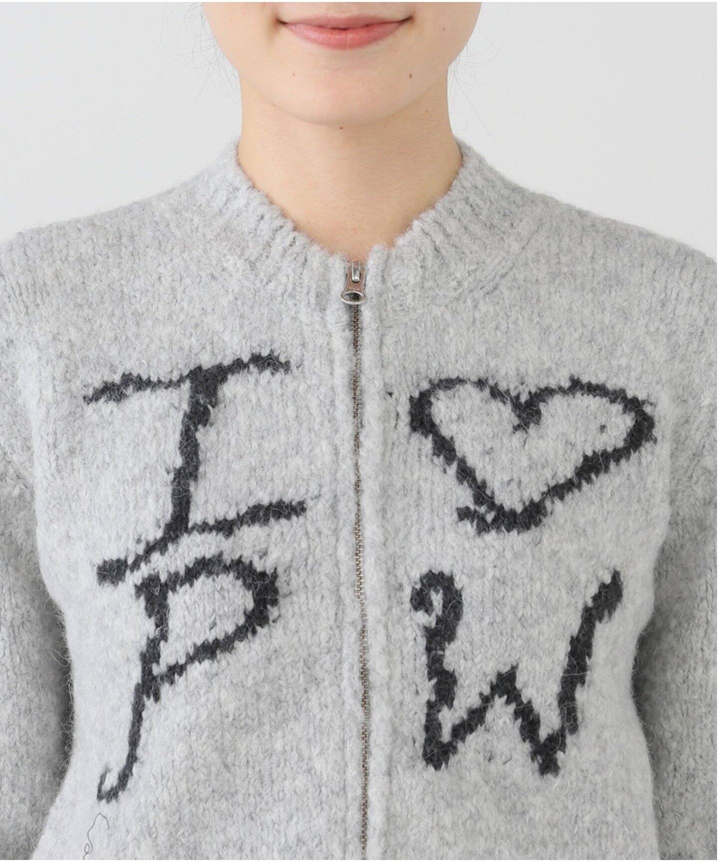PALOMA WOOL/パロマ ウール】CRUSH ZIP PW24AW040A（ニット／セーター 