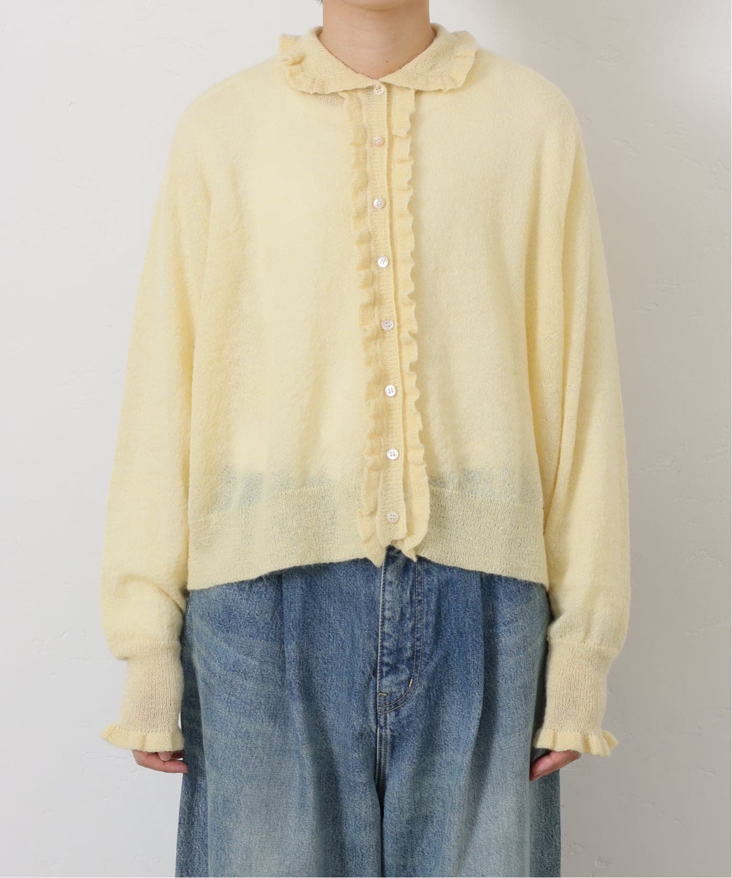 むっちゃんJOURNAL STANDARD モヘヤカーディガン journal standard L'essage（ジャーナルスタンダードレサージュ