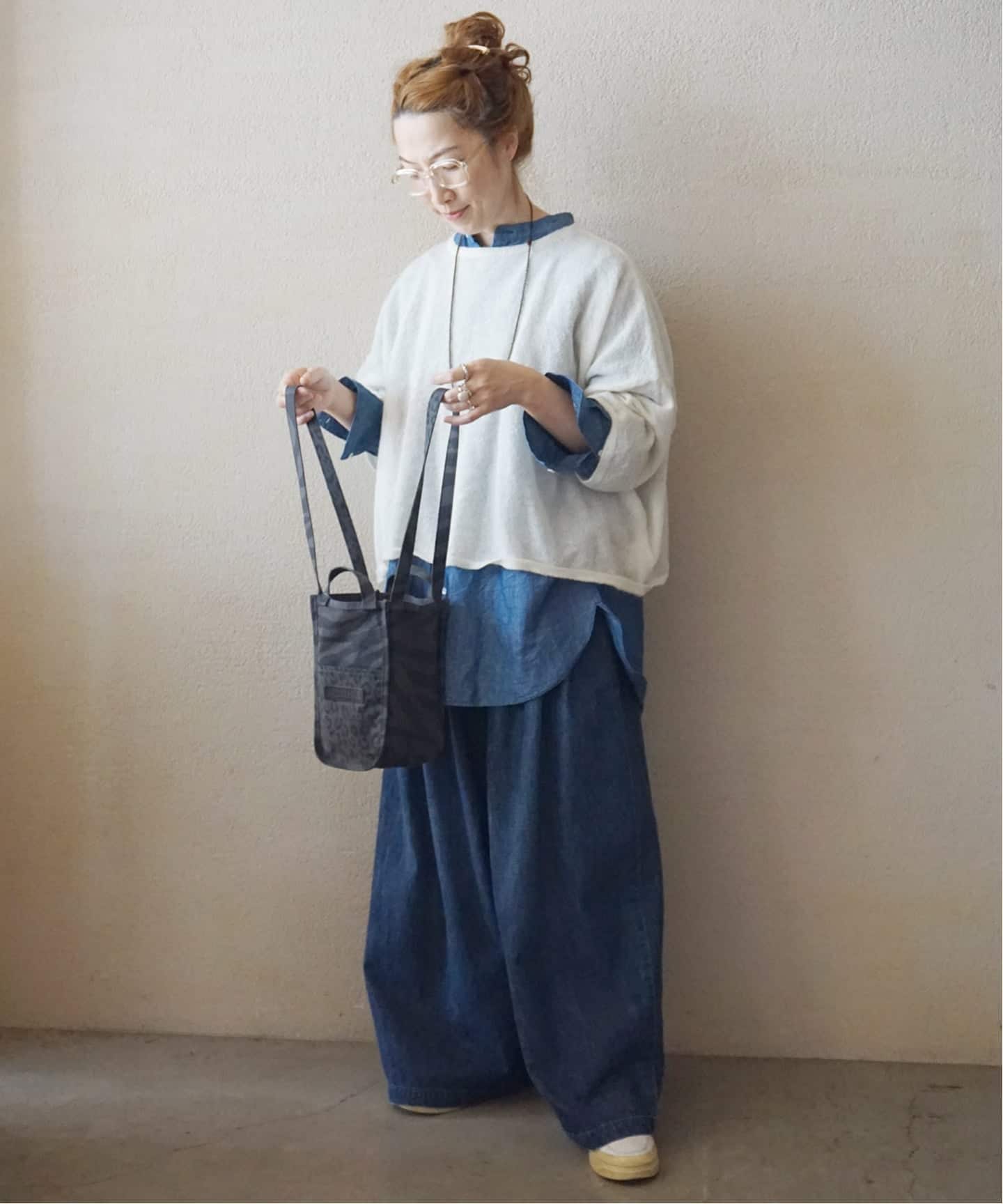 ジャーナルスタンダード ラックス 22AW モヘヤMIX ショートプルオーバー JOURNAL STANDARD - ジャーナルスタンダード ラックス 22AW モヘヤMIX