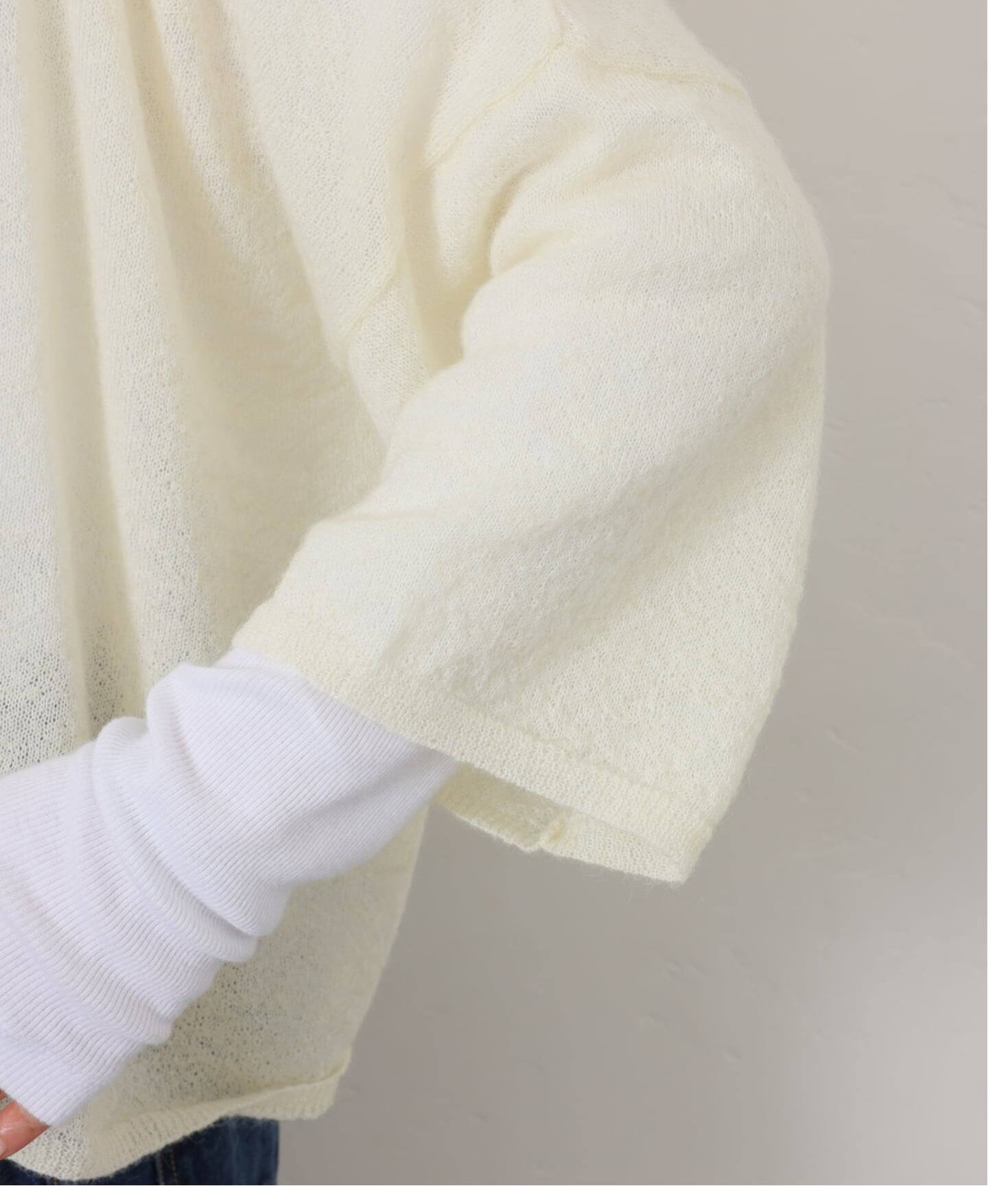 【1度着用のみ美品】 ジャーナルスタンダード モへヤMIX ショートプルオーバー モヘヤMIX プルオーバー（ニット／セーター）｜journal standard luxe