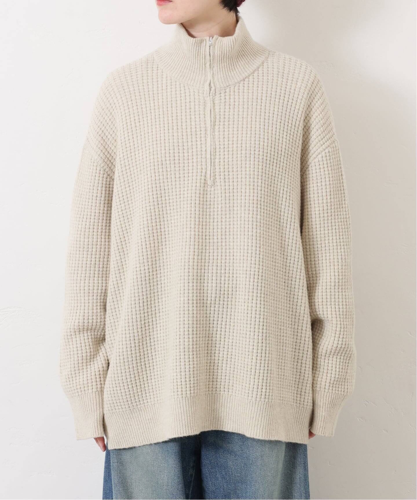 journal standard luxe パイル ハーフZipプルオーバー Journal standard luxe パイル ハーフZipプルオーバー