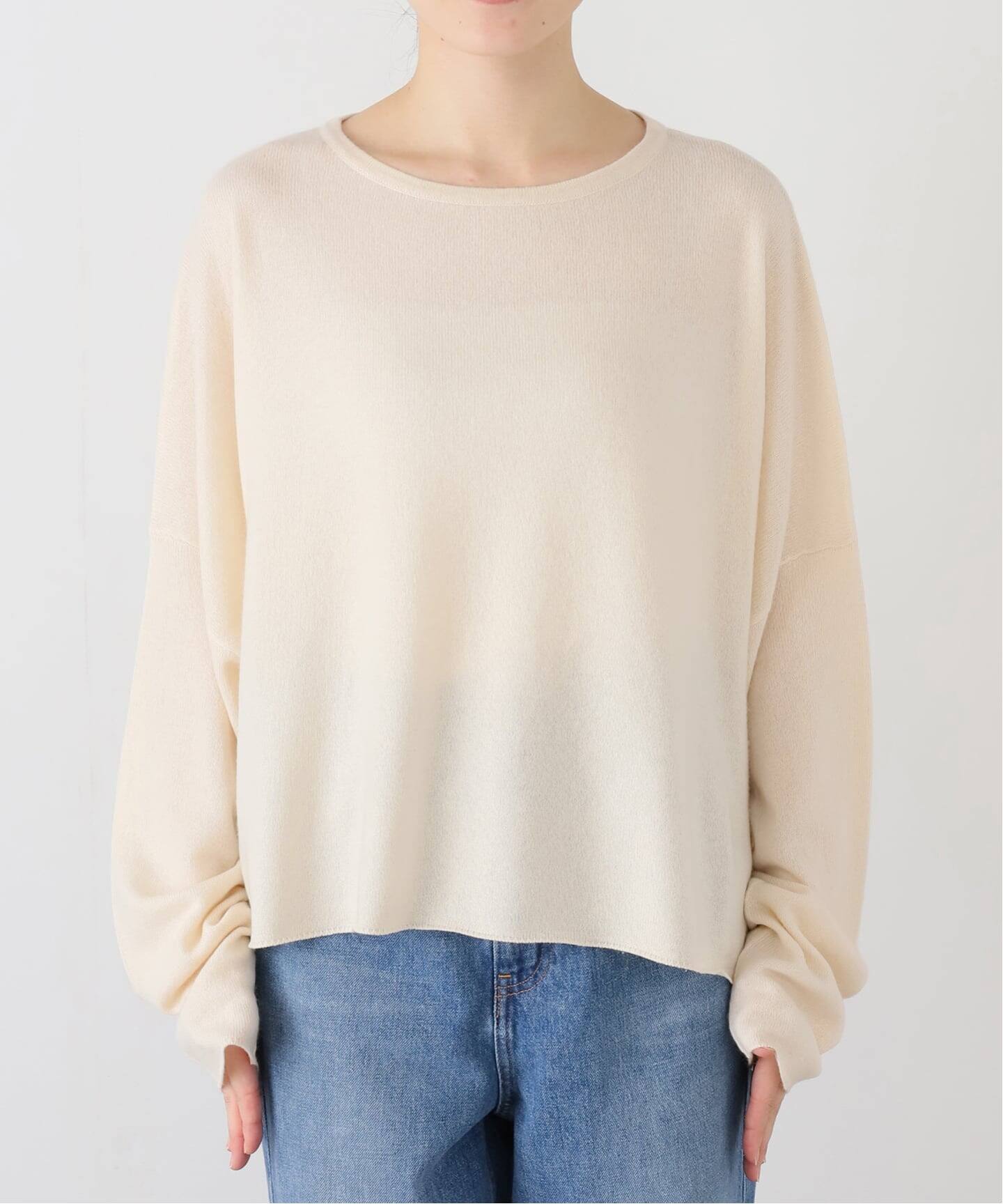 カシミヤ ワイドプルオーバー（ニット／セーター）｜journal standard