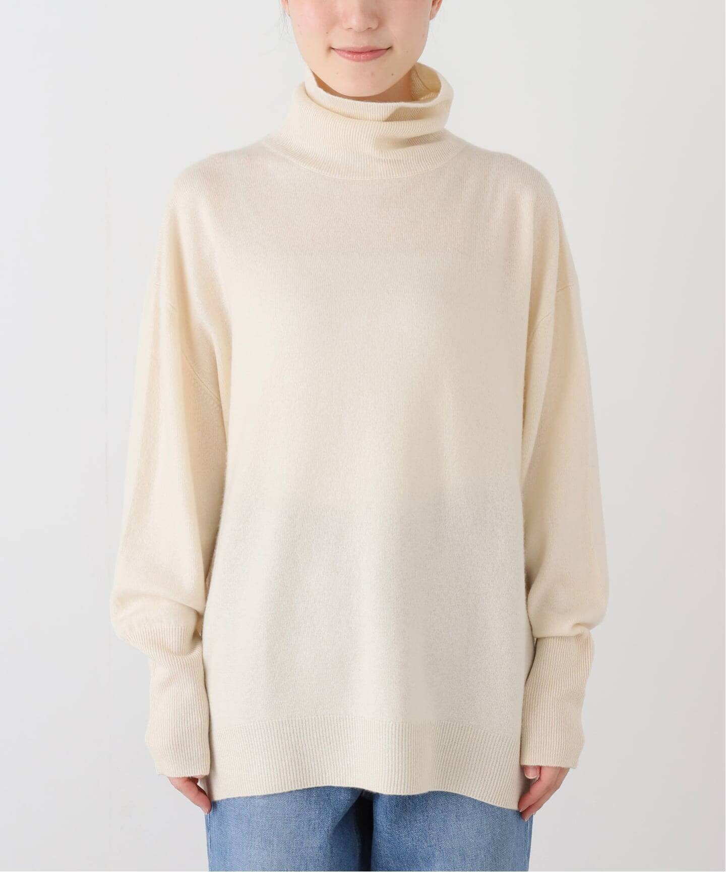 カシミヤ タートルネックプルオーバー（ニット／セーター）｜journal