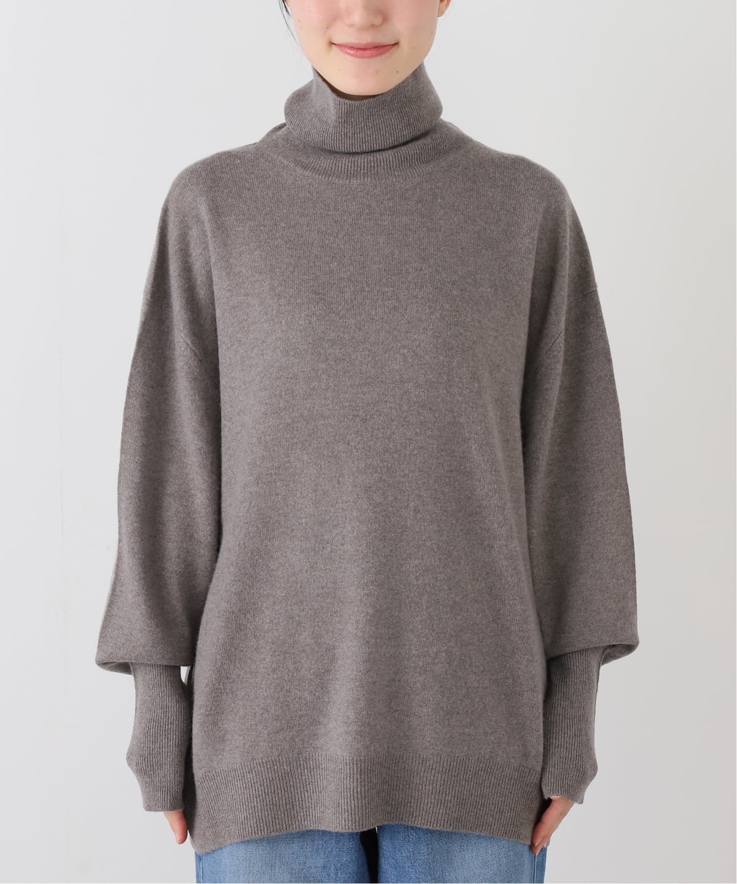 カシミヤ タートルネックプルオーバー（ニット／セーター）｜journal