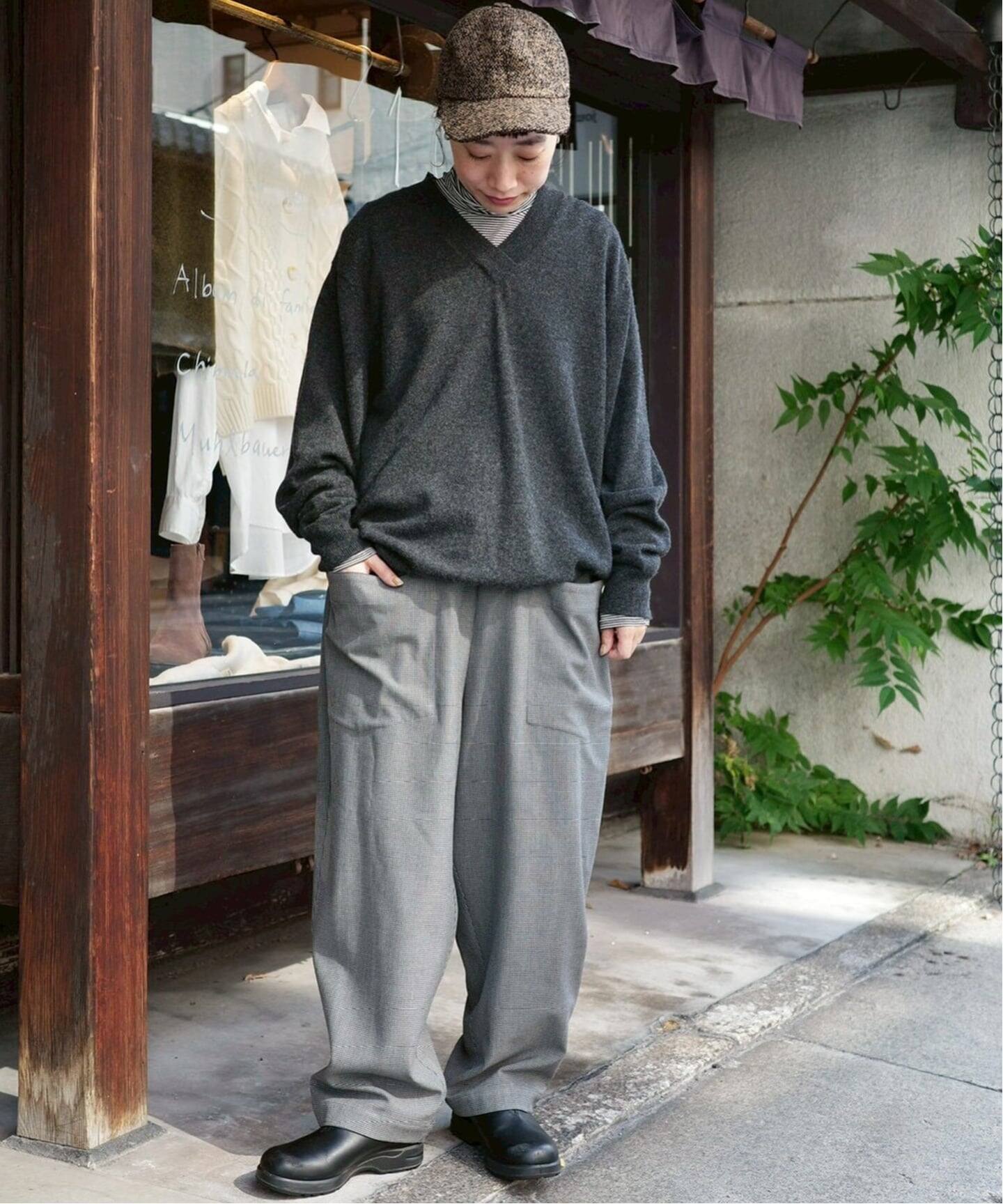 ジャーナルスタンダード ラックス 25AW カシミヤ Vネックプルオーバー カシミヤ Vネックプルオーバー（ニット／セーター）｜journal standard