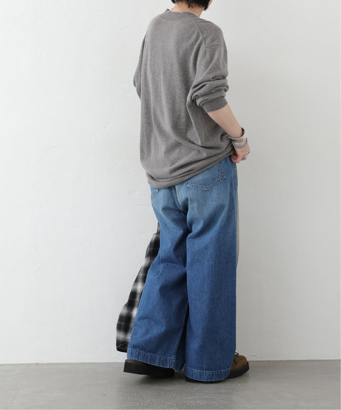 カシミヤ Vネックプルオーバー（ニット／セーター）｜journal standard