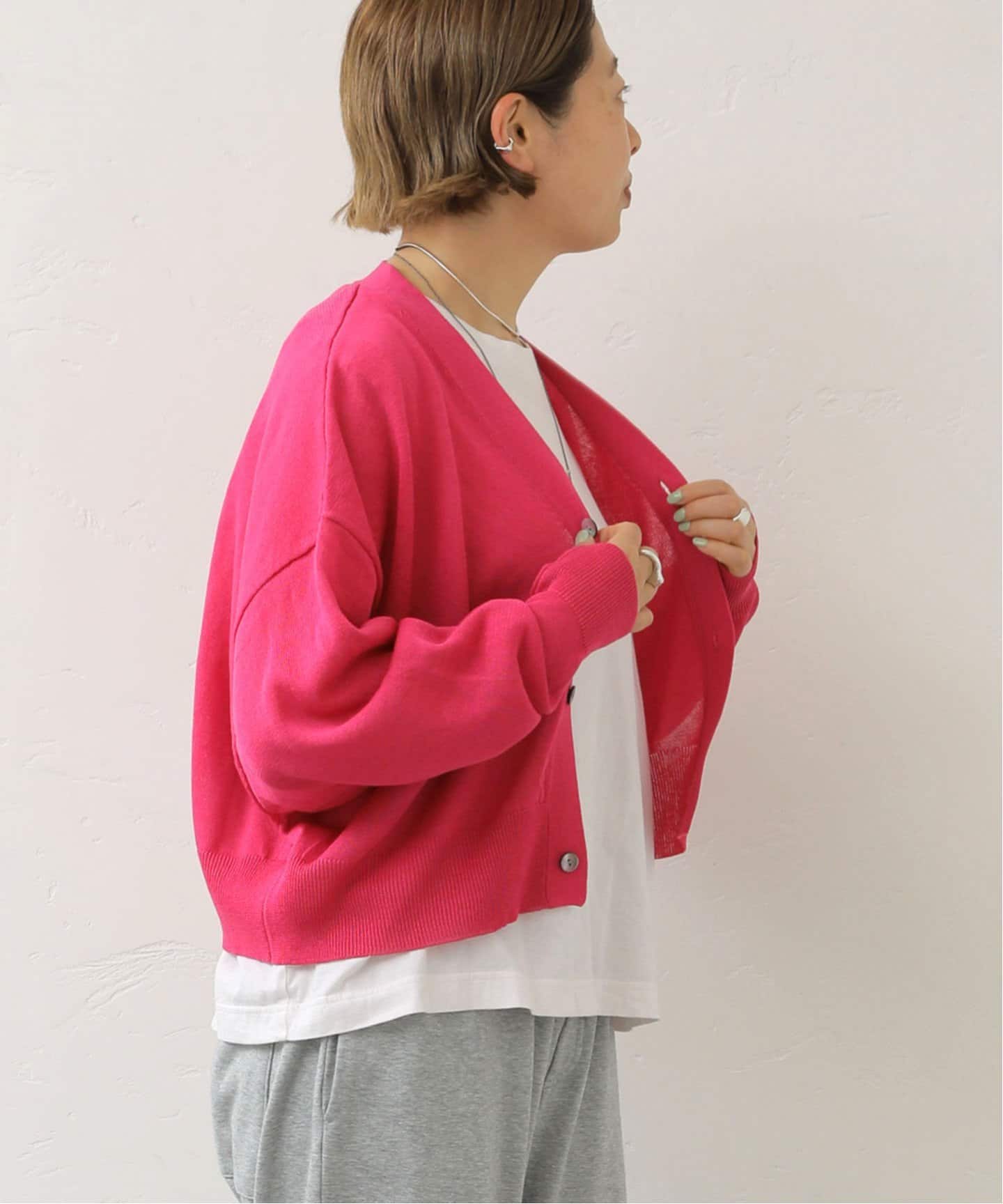 journal standard luxe☆シアーテンジクＶネックカーディガン journal standard luxe｜シアーテンジク Vネックカーディガン