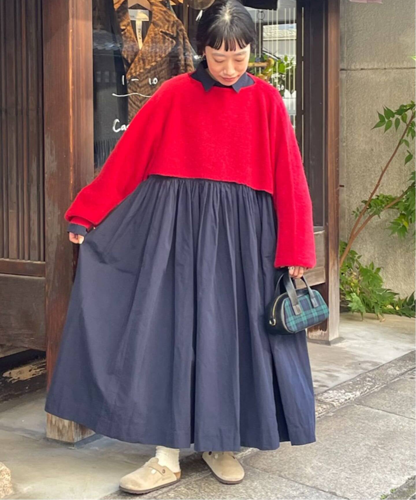 モヘヤMIXカタアゼ フリープル（ニット／セーター）｜journal standard