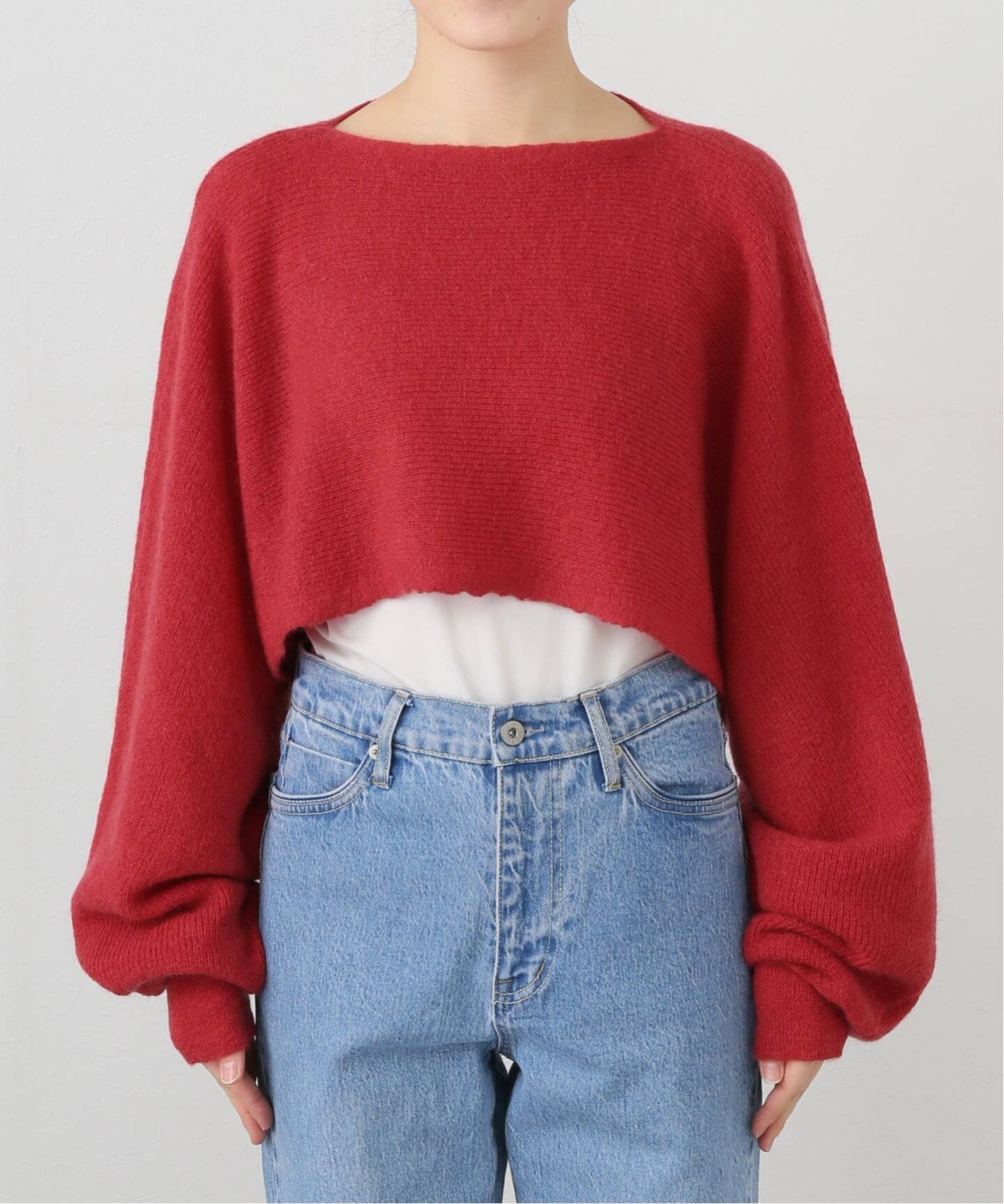 モヘヤMIXカタアゼ フリープル（ニット／セーター）｜journal standard