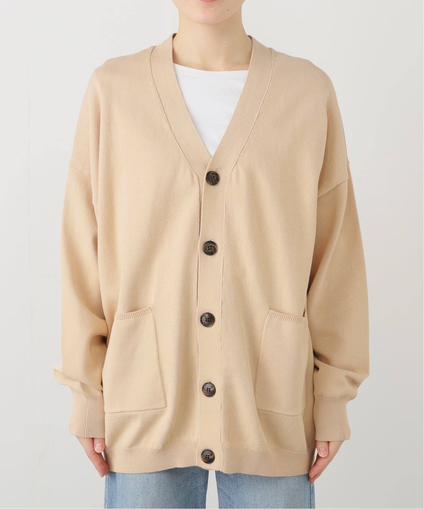 ハイツイストテンジク Vネックカーディガン（カーディガン）｜journal