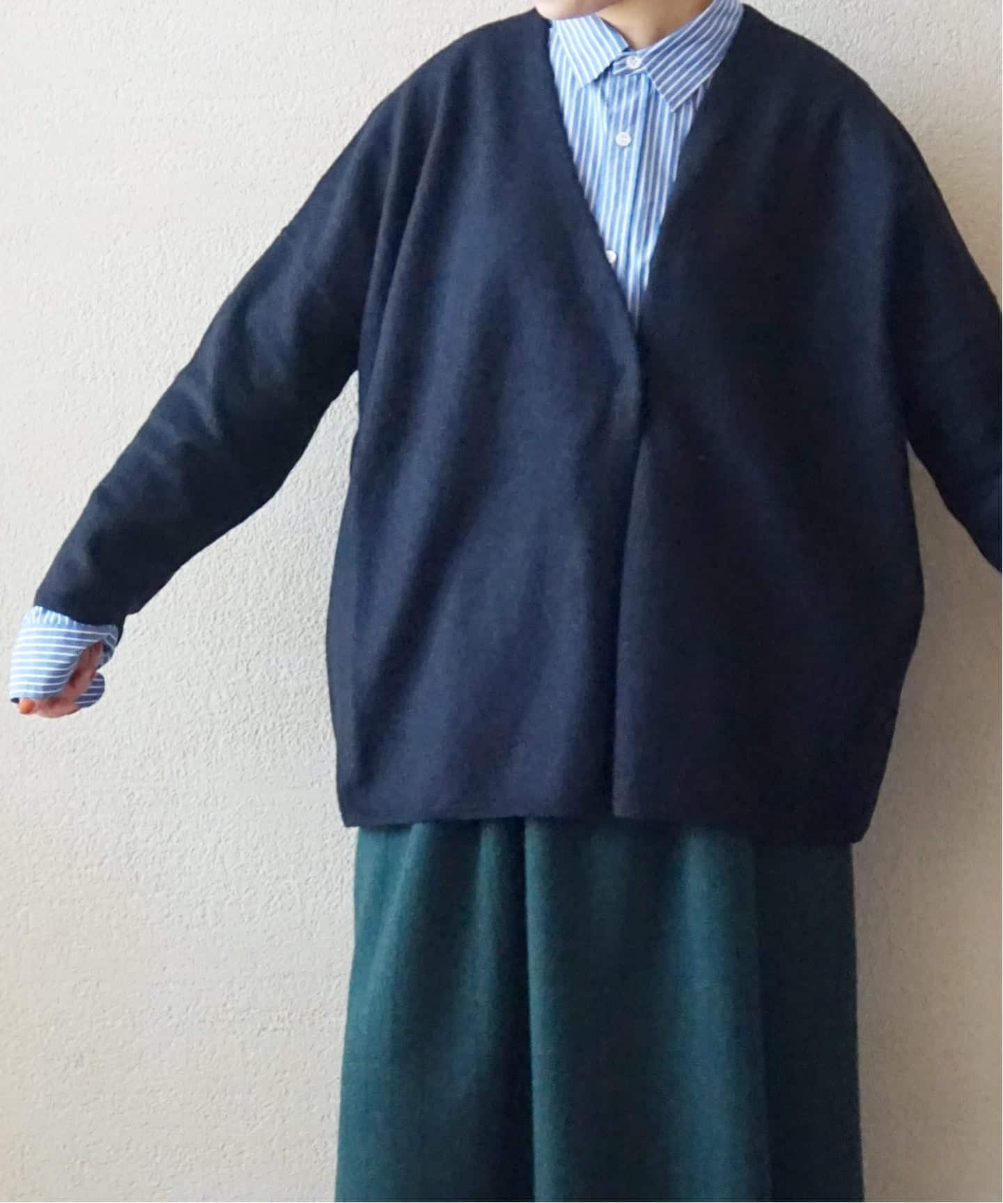 JOURNAL STANDARD　LUXE メリノボイルカーディガン JOURNAL STANDARD LUXE（ジャーナルスタンダード ラックス）の