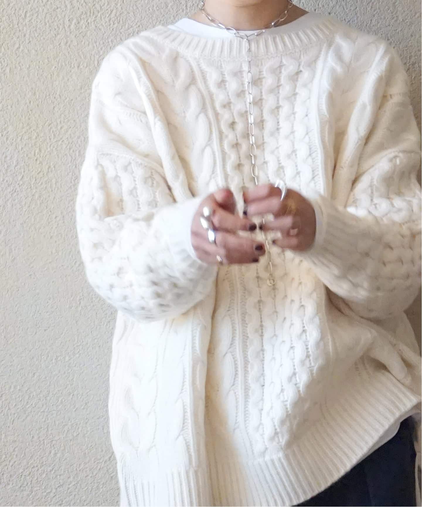 アランプルオーバー（ニット／セーター）｜journal standard