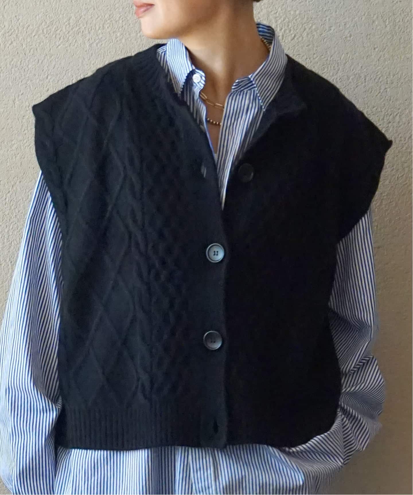 アランベスト（ニット／セーター）｜journal standard luxe