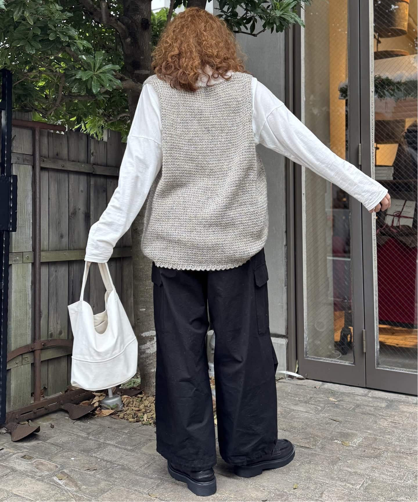 荒くれナイト　ベスト CAMBIO（カンビオ） ベスト ジレ mcg3696- ストレッチケーブル