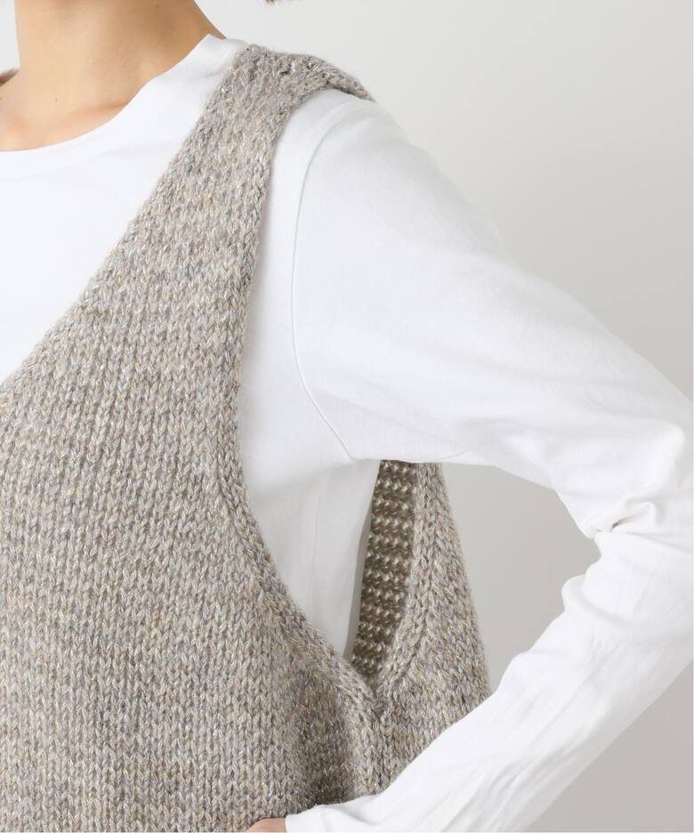 ラメMIXメッシュベスト（ベスト）｜journal standard luxe（ジャーナル 