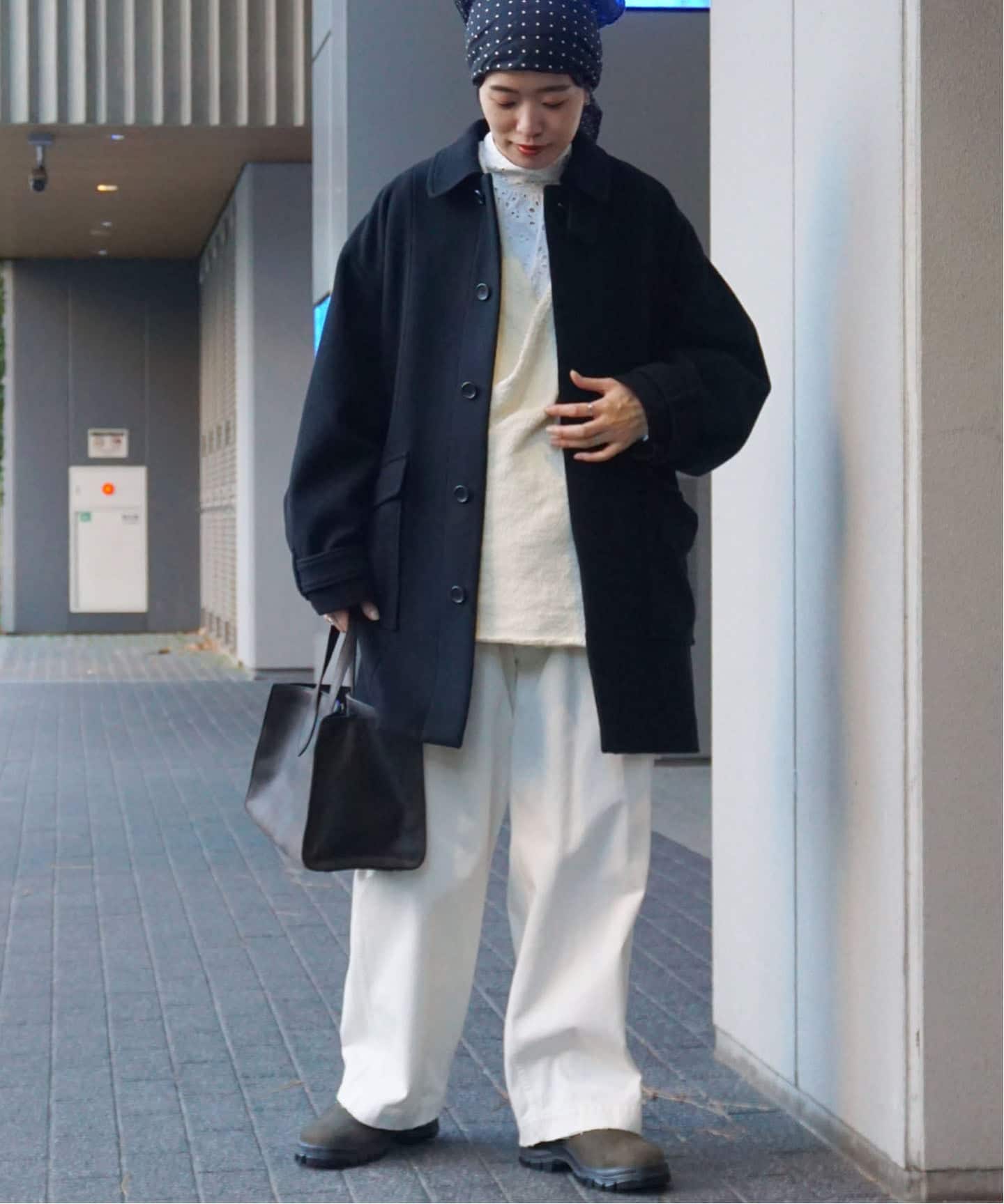 MIXヤーンフロントクロスベスト（ベスト）｜journal standard luxe