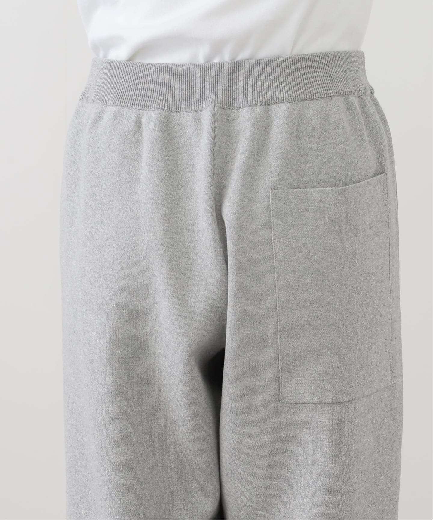 ATON】 50/3 ORGANIC SMOOTH TAPERED KNIT PA（その他パンツ