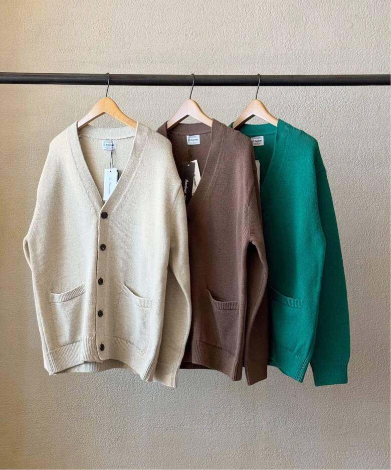 yonetomi】WASHABLE BOUMOU MERINO C/D（カーディガン）｜journal 