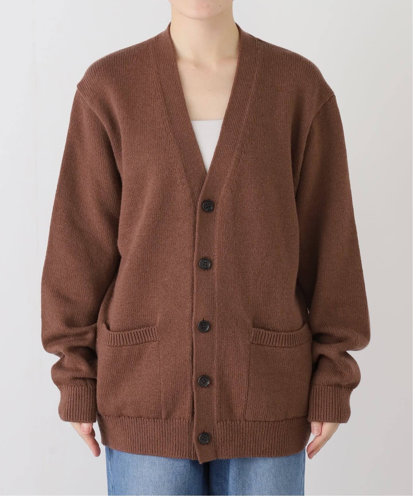 yonetomi】WASHABLE BOUMOU MERINO C/D（カーディガン）｜journal