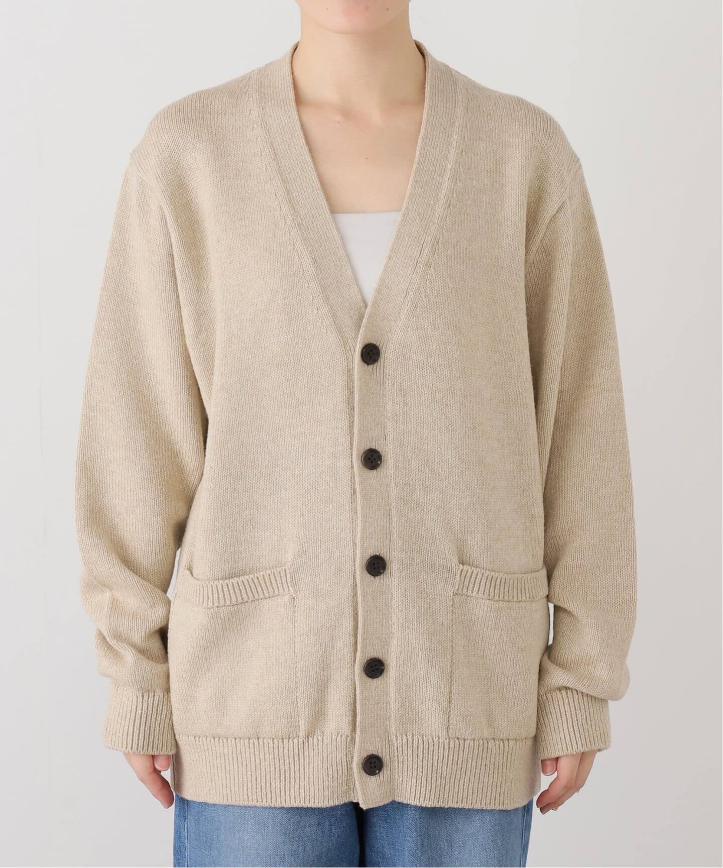 journal standard luxe 【YONETOMI】カーディガン yonetomi】WASHABLE BOUMOU MERINO C/D（カーディガン）｜journal