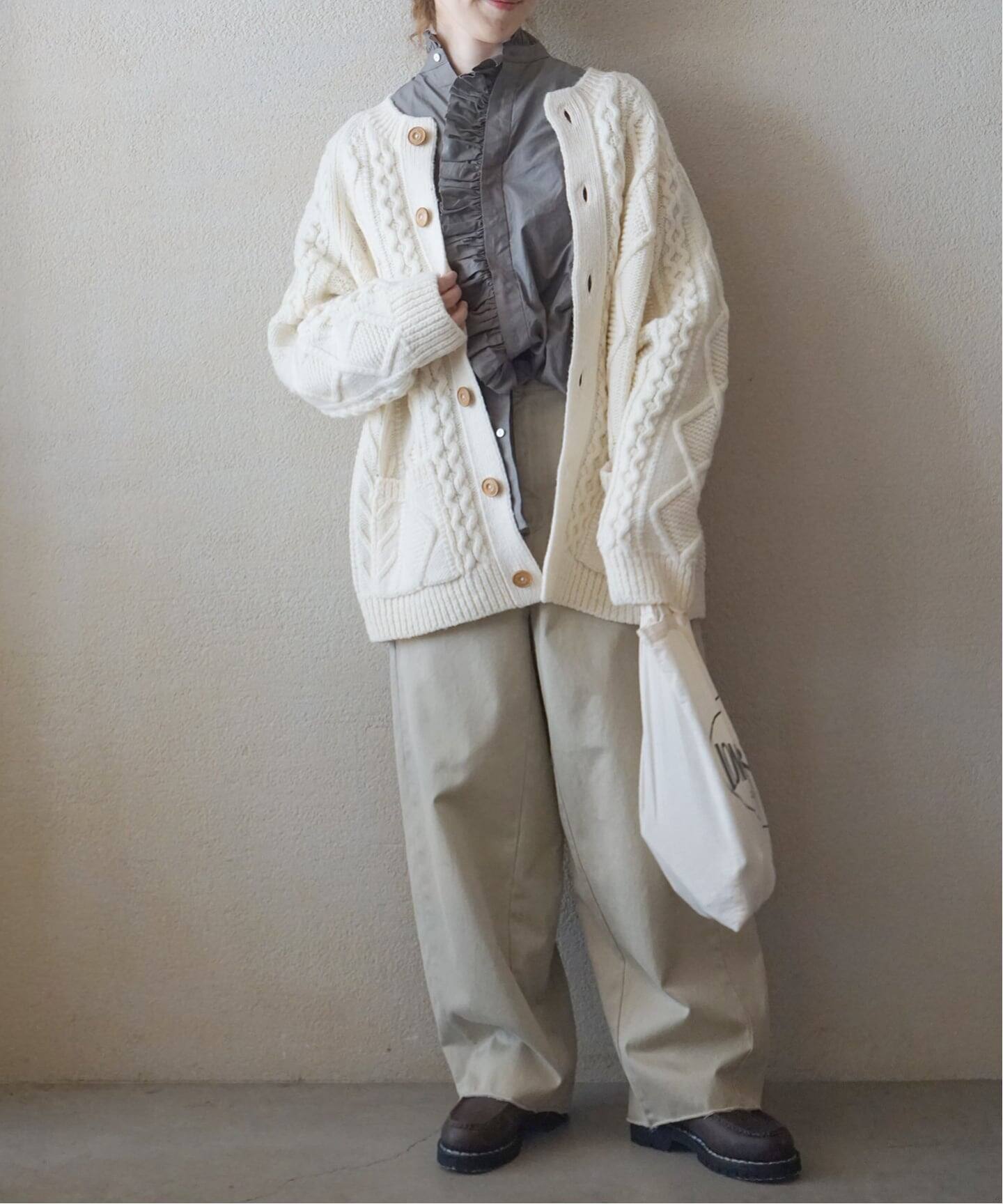 yonetomi】ARAN KNIT C/D（カーディガン）｜journal standard luxe