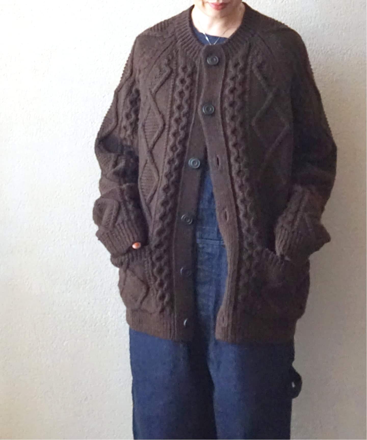 yonetomi】ARAN KNIT C/D（カーディガン）｜journal standard luxe