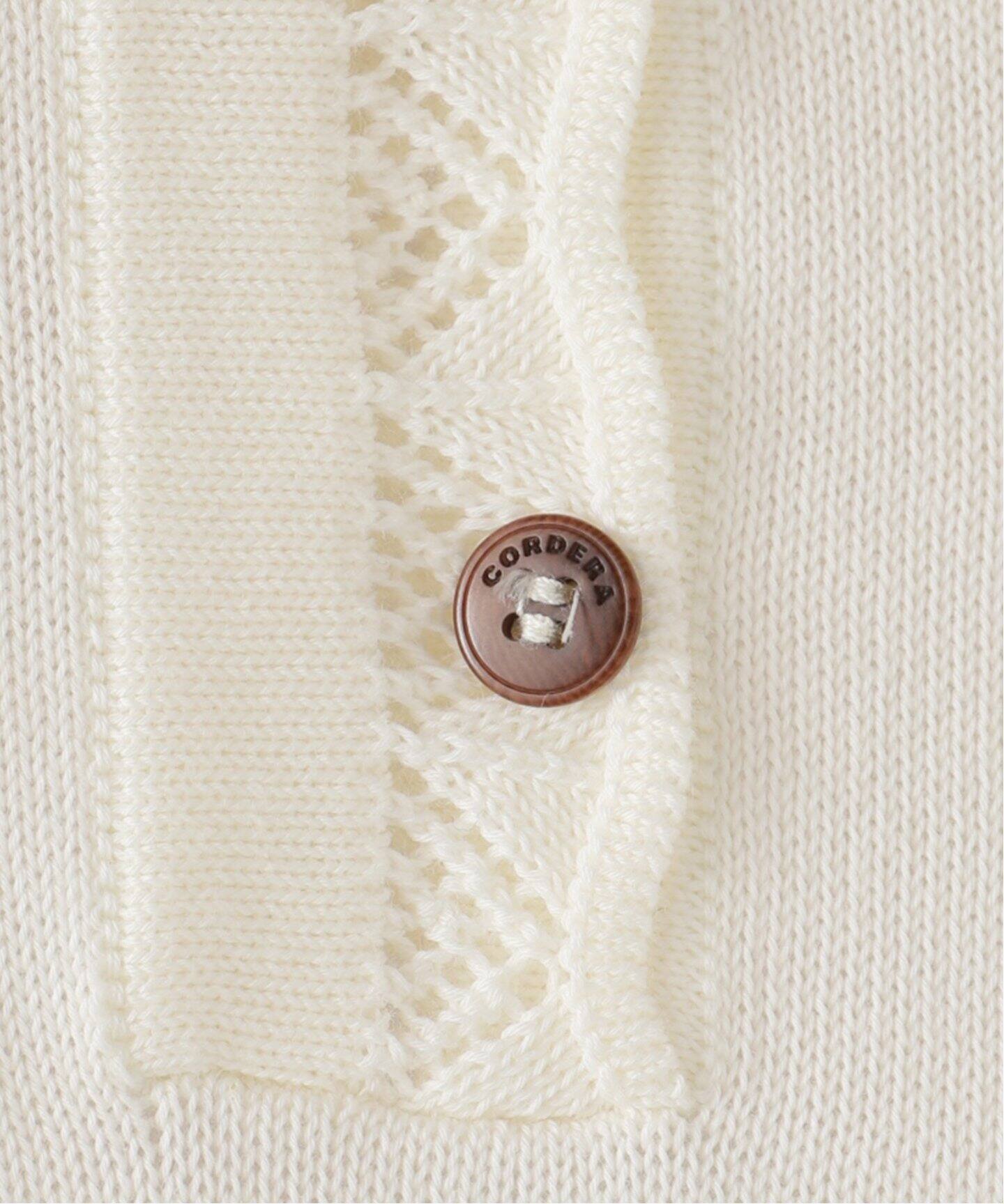 CORDERA 】KNITTED SHORT SLEEVE PULL（ニット／セーター