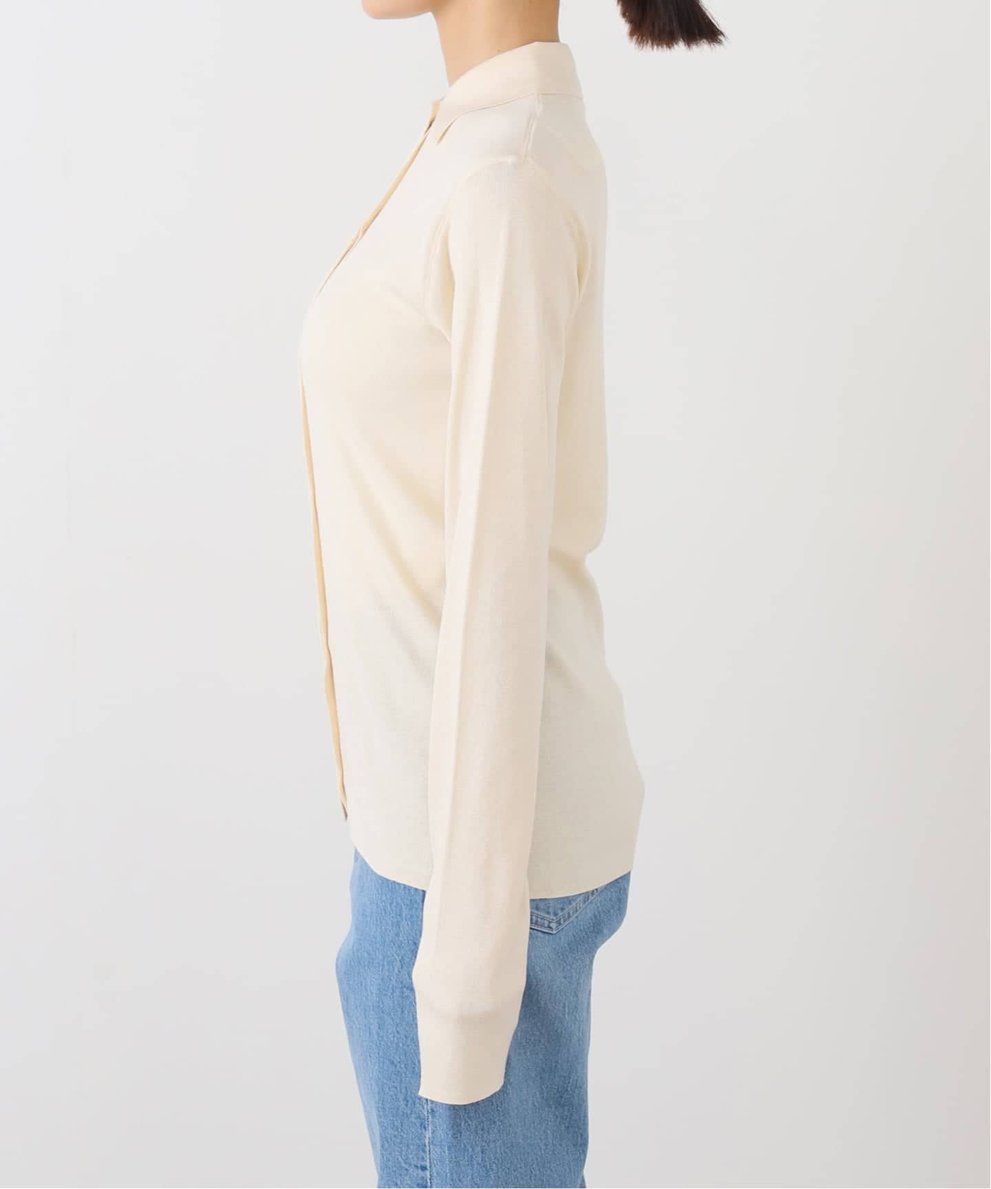 seya.】HIGH GAUZE SILK SHIRT/ULTRA FINE 2（ニット／セーター