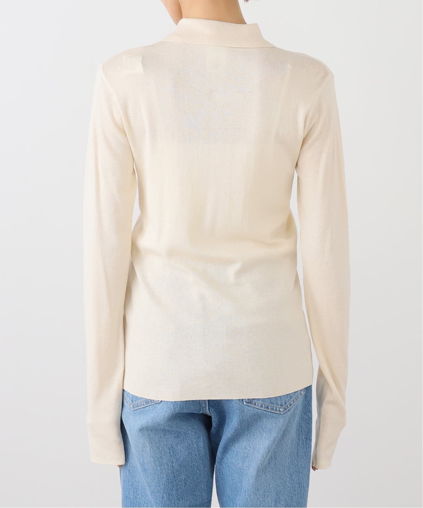 seya.】HIGH GAUZE SILK SHIRT/ULTRA FINE 2（ニット／セーター