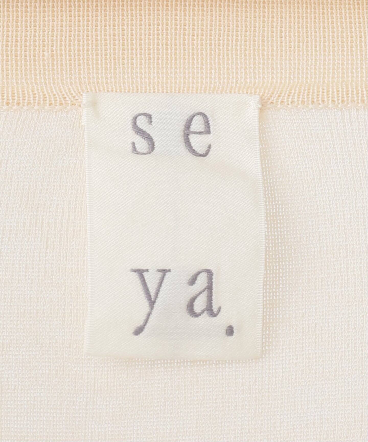 seya.】HIGH GAUZE SILK SHIRT/ULTRA FINE 2（ニット／セーター