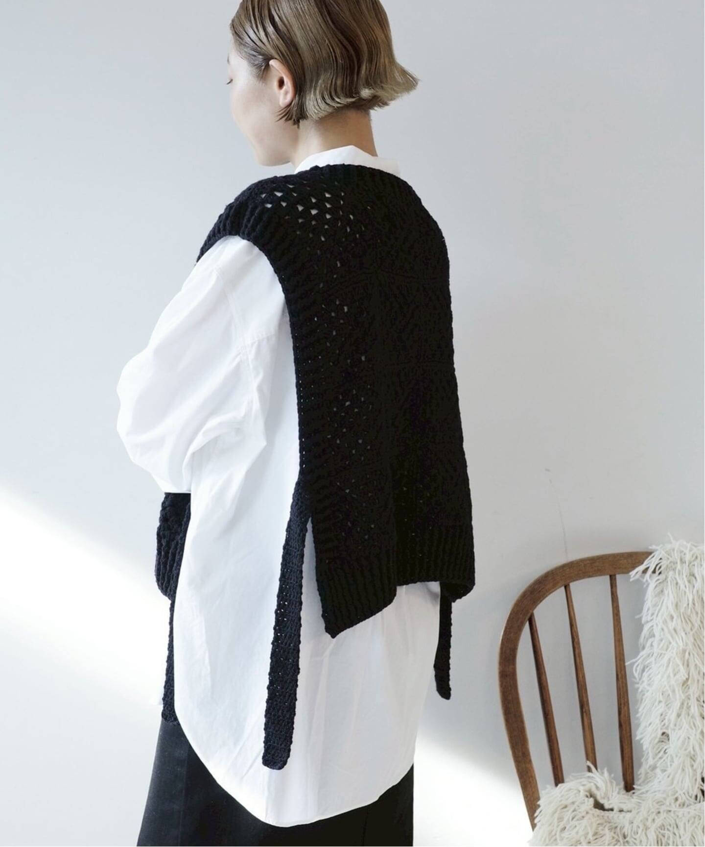MAYDI】 CROCHET W/BOW VEST（ベスト）｜journal standard luxe