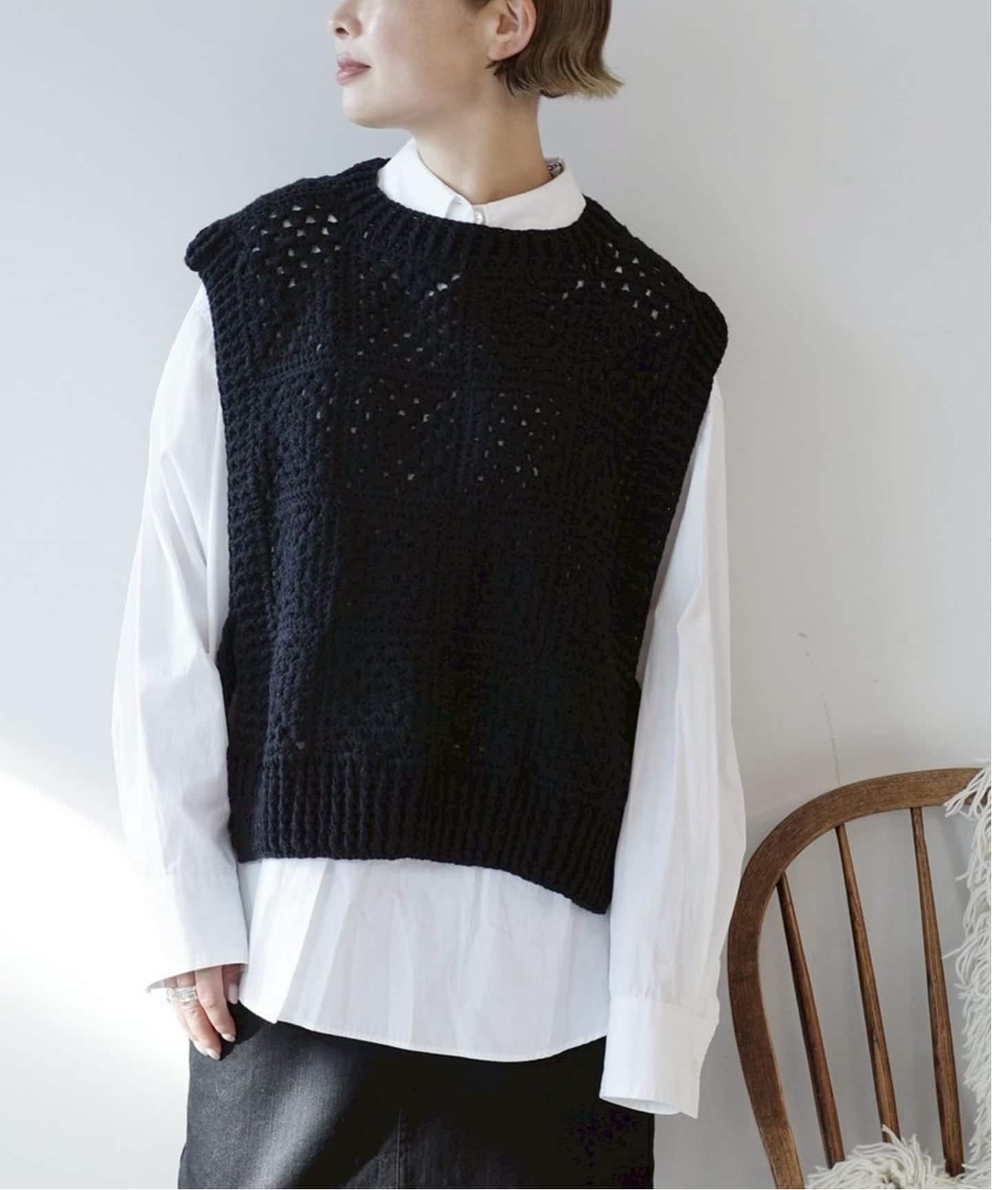 journal standard luxe CORDERAベスト CORDERA 】 KNITTED WAISTCOAST -（ベスト）｜journal standard
