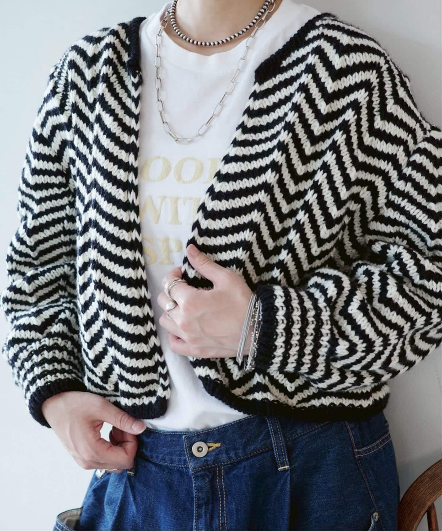 ジャーナルスタンダードラックス | chunkyニット ショールカーディガン ジャーナルスタンダードラックス | chunkyニット ショール