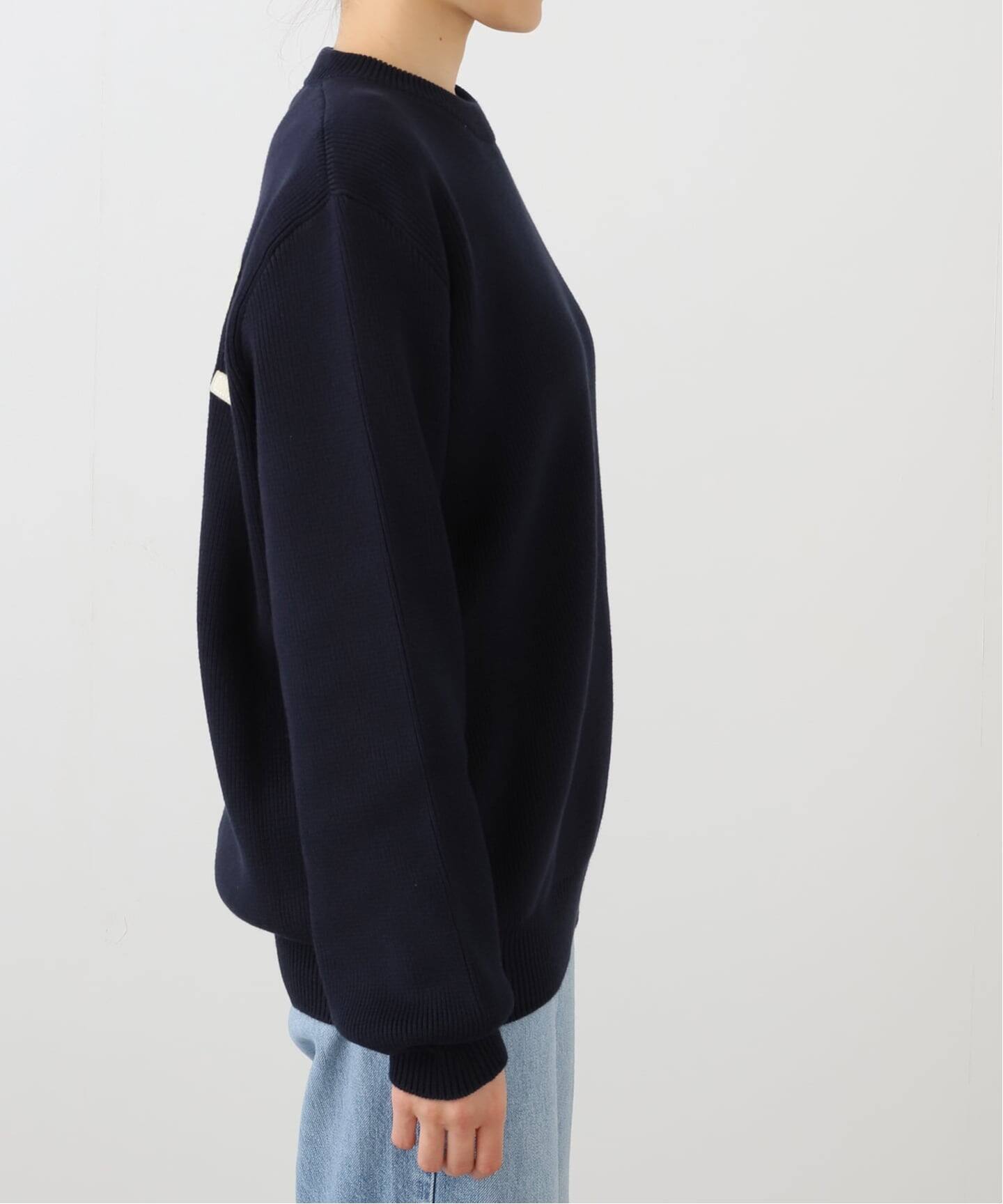 【GOLDEN /ゴールデングース】 LOGO ニット ロゴ GOLDEN GOOSE】 GOLDEN LOGO CREW NECK KNIT（ニット／セーター