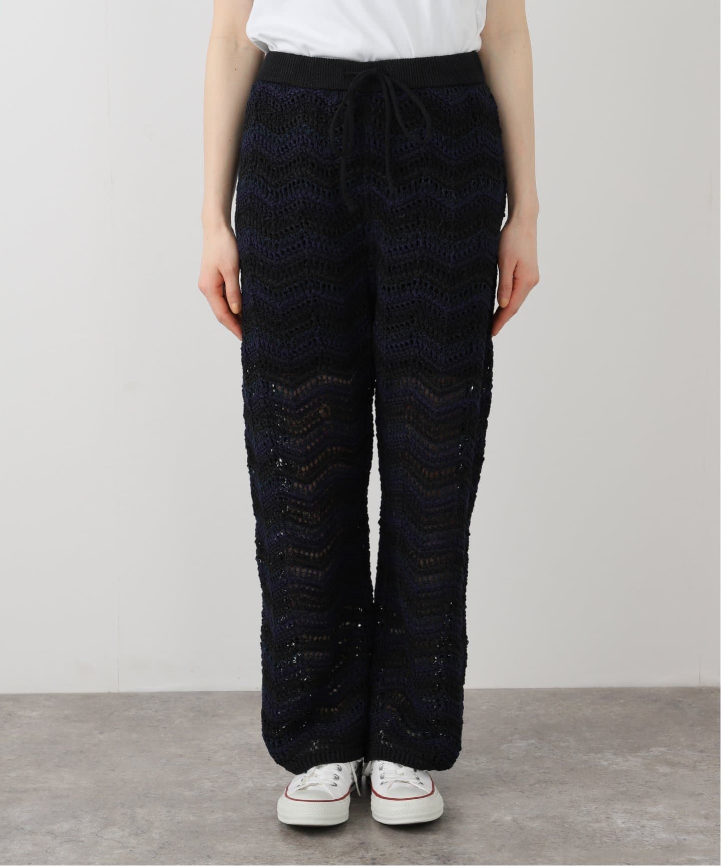 パンツ journalstandardluxe ZIGZAG SUKASHI KNIT COOHEM / コーヘン】 ZIGZAG SUKASHI KNIT P/T（その他パンツ