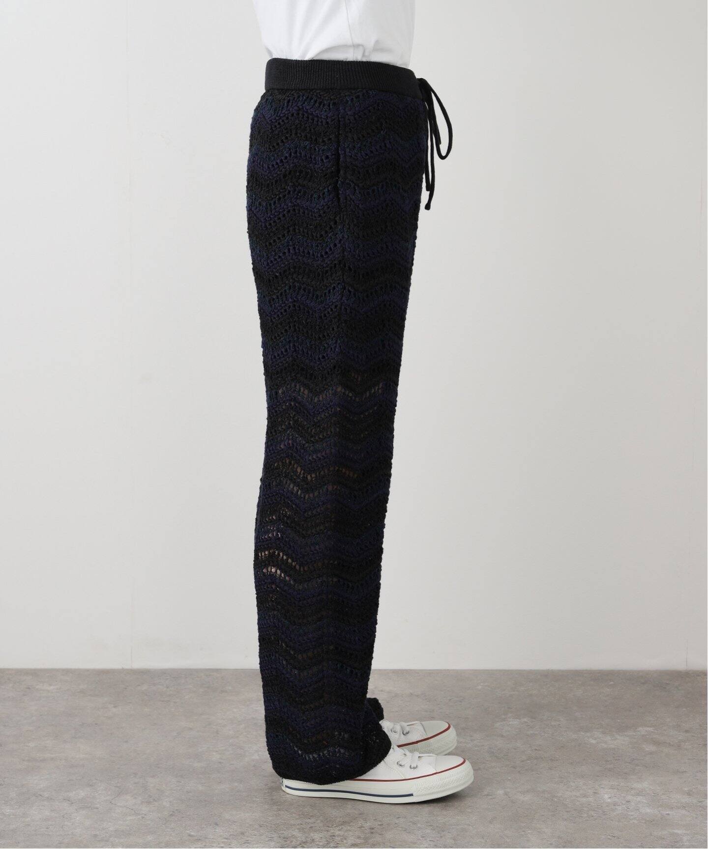 COOHEM / コーヘン】 ZIGZAG SUKASHI KNIT P/T（その他パンツ
