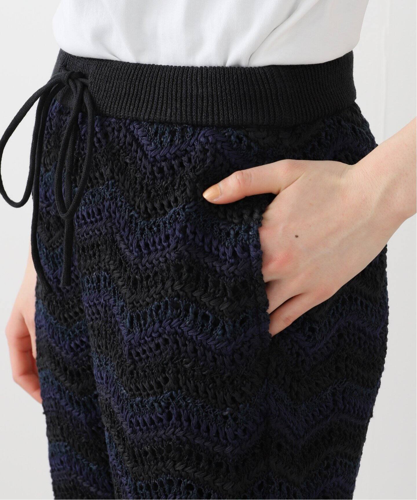 パンツ journalstandardluxe ZIGZAG SUKASHI KNIT COOHEM / コーヘン】 ZIGZAG SUKASHI KNIT P/T（その他パンツ