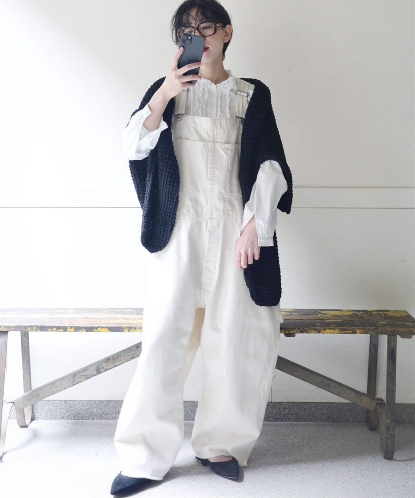 MAYDI /マイディ】 HAND-KNITTED OVER SWEATER（ニット