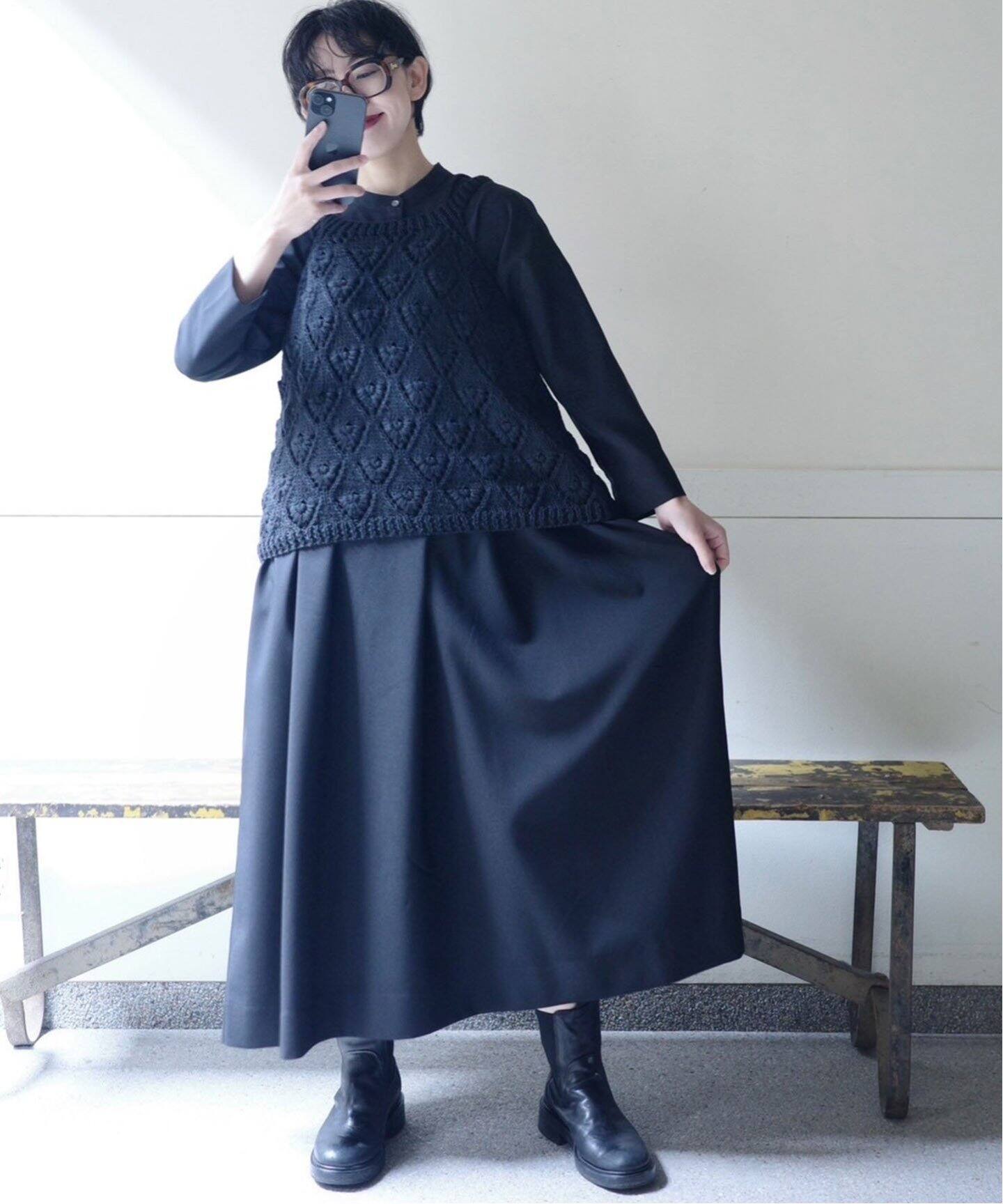 MAYDI ハンドベスト　未使用に近い MAYDI /マイディ】 HAND-KNITTED SUMMER TOP（ベスト）｜journal