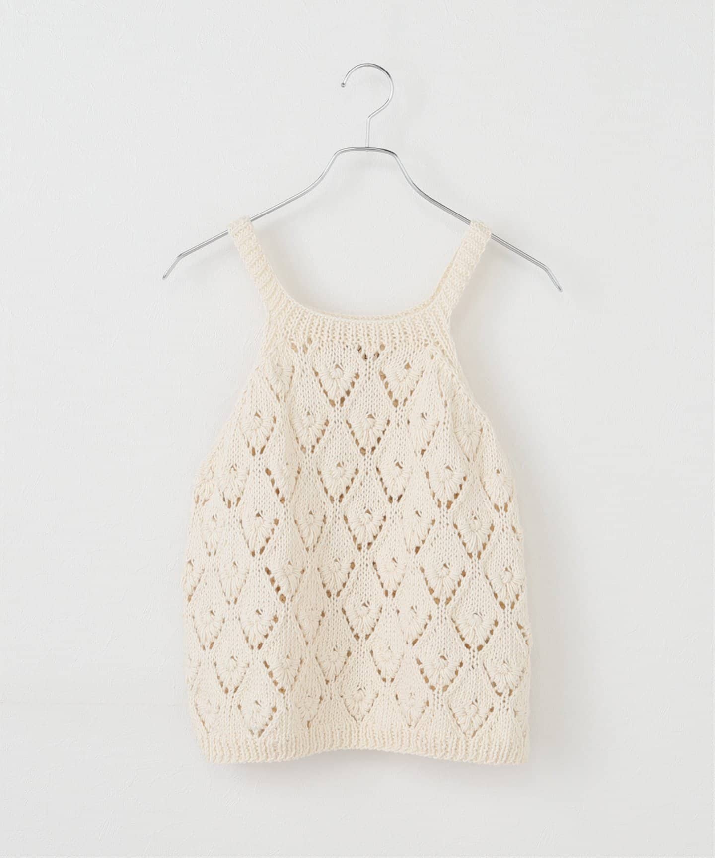 トップス maydi MAYDI /マイディ】 HAND-KNITTED SUMMER TOP（ベスト）｜journal
